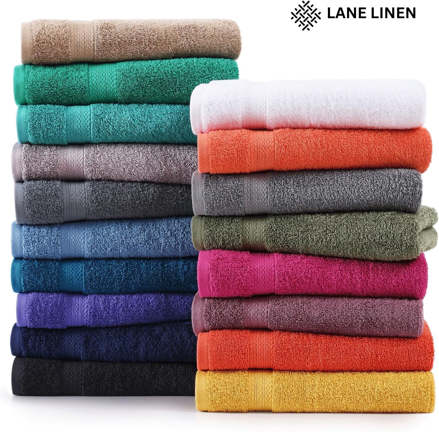 Bath Sheets Bathroom Towel Set- 2 Pack 100% Cotton Extra Large Bath Towels, Oversized Bath Towels, Luxury Bath Towels Large Bathroom Set, Shower Towels Bath Towel Sets for Bathroom, 35x66 - Allure