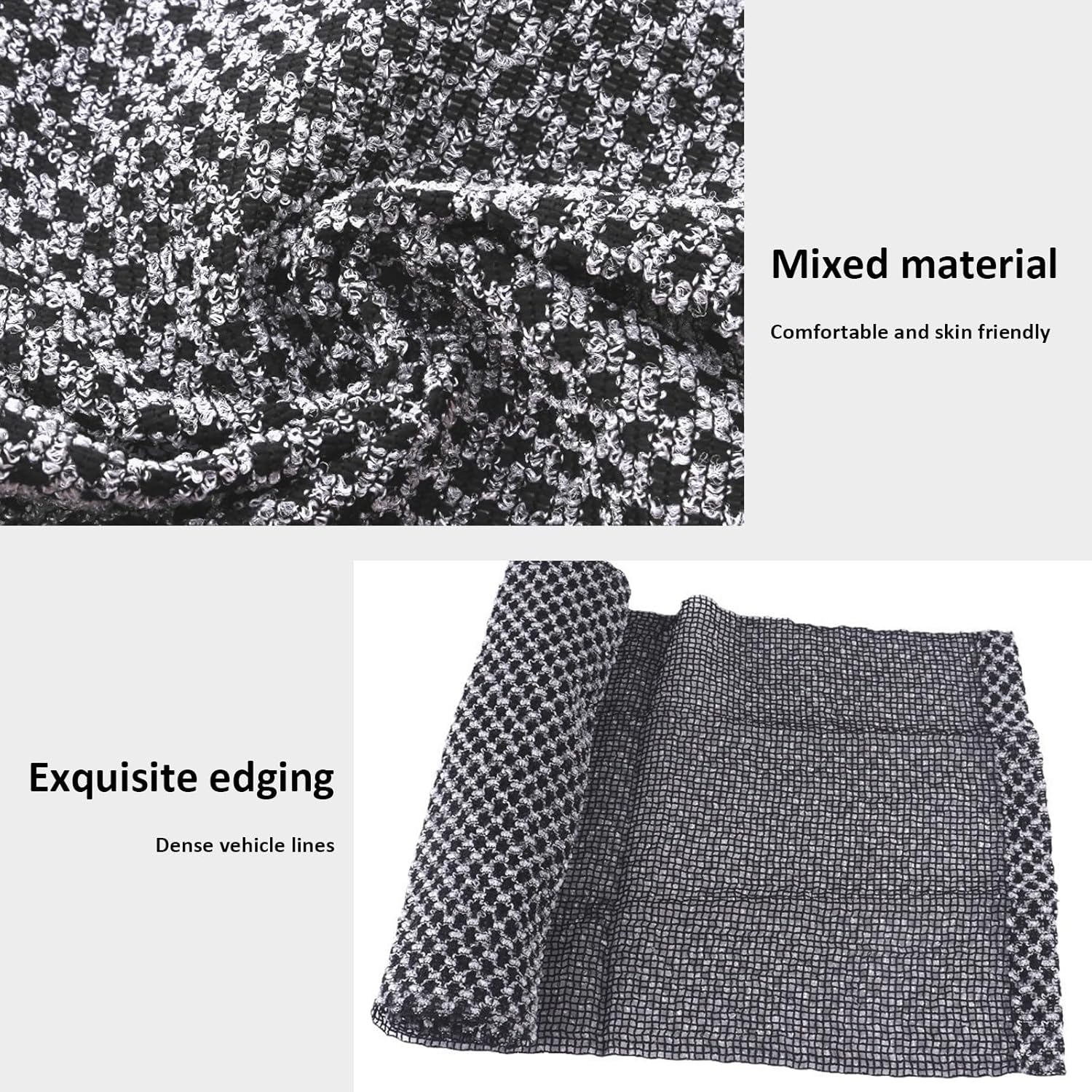 Extra Long Exfoliating Cloth, Deep Cleaning Exfoliating Towel, Reusable Exfoliating Body Scrubber (2 Pcs Black)