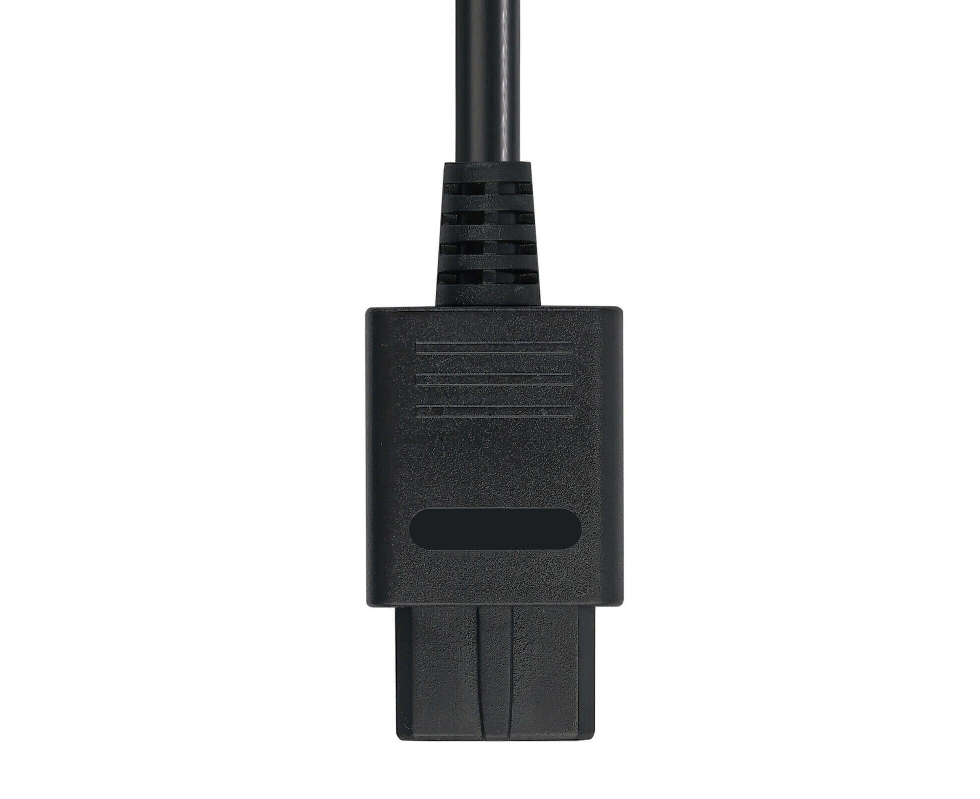 Portable Converter Adapter Shared Equipment for N64/SNES/SFC/NGC to HDMI-compatible (720p) Black