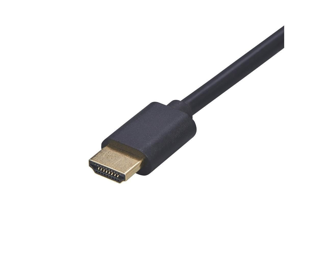 Portable HDMI-compatible to VGA High Clarity Converter Cable Cord for Computer Projector