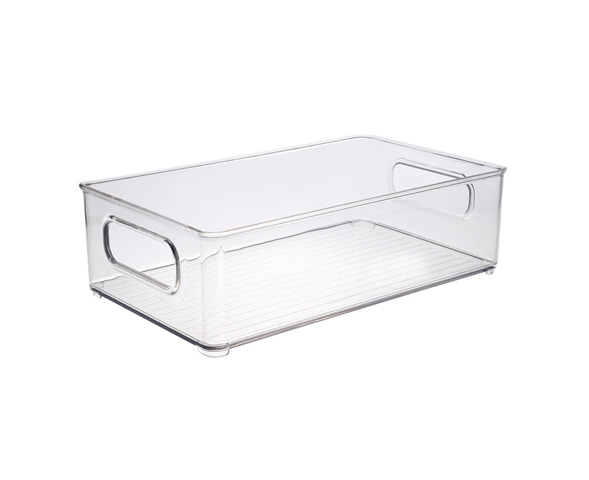 Refrigerator Organizer Bins Clear