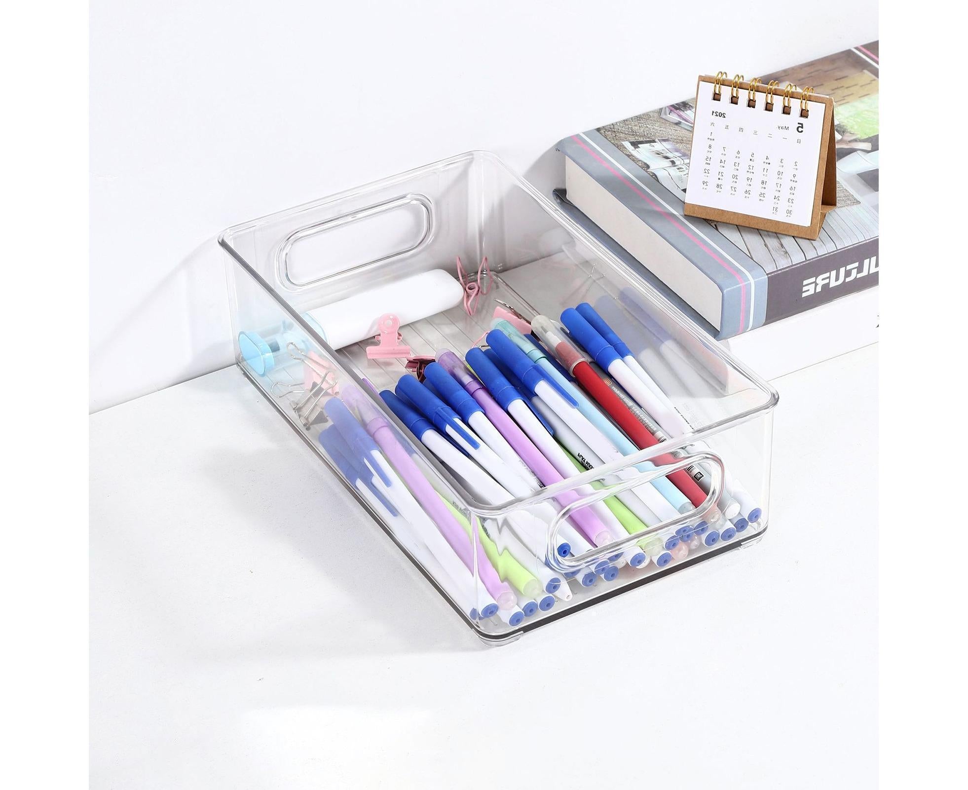 Refrigerator Organizer Bins Clear