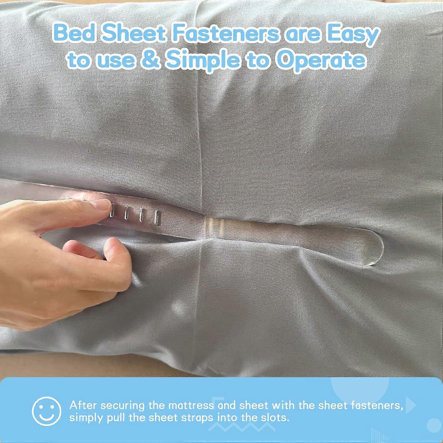 Ultimate Bed Sheet Corner Holder with Mattress Straps
