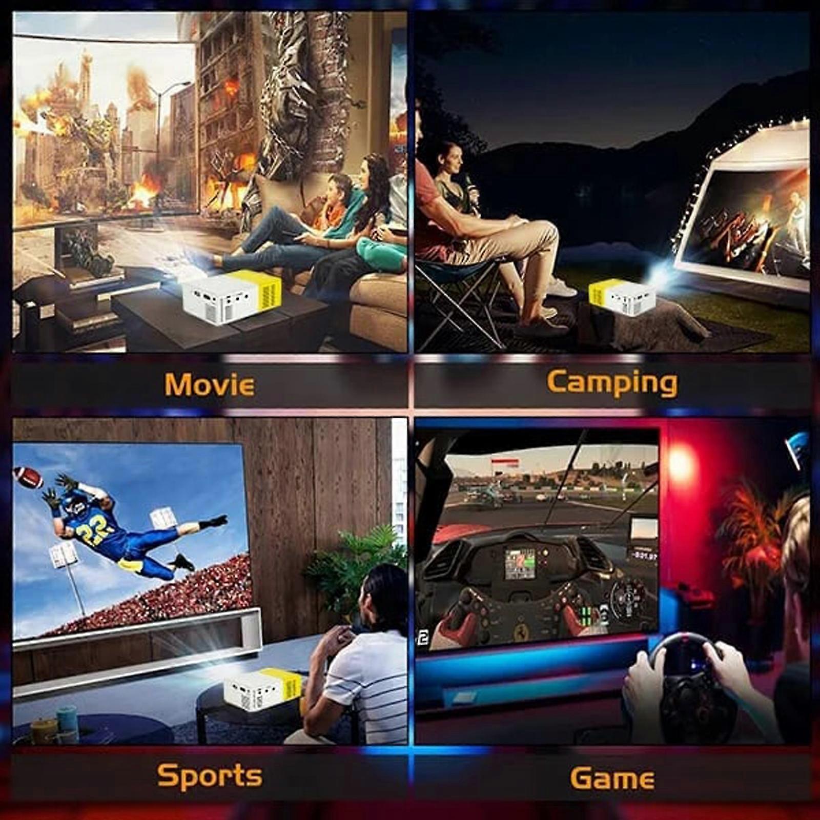 Mini Projector - LED Portable Projector for Home opera and Video Playback