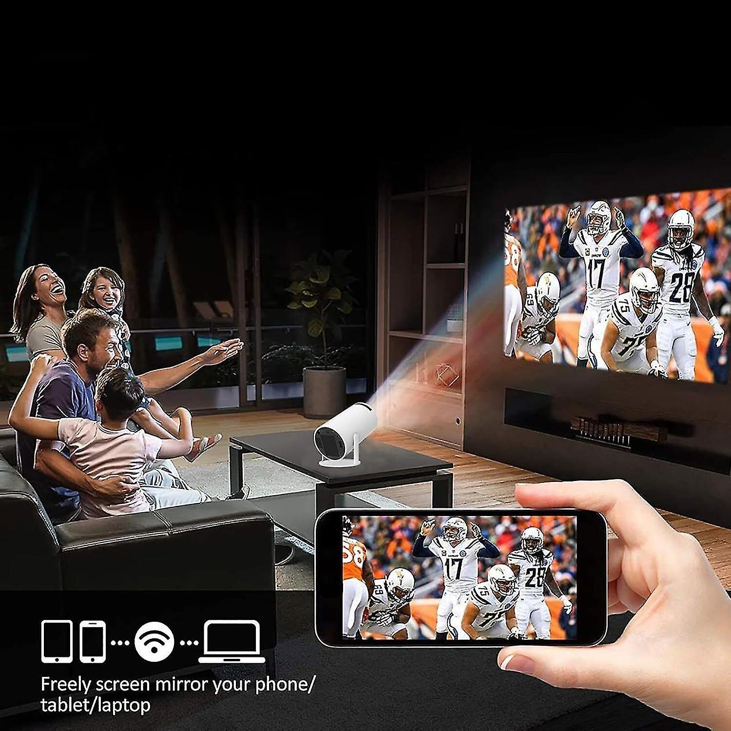 HD Projector - Portable HD Screen Video Projector for Indoor/Outdoor Use