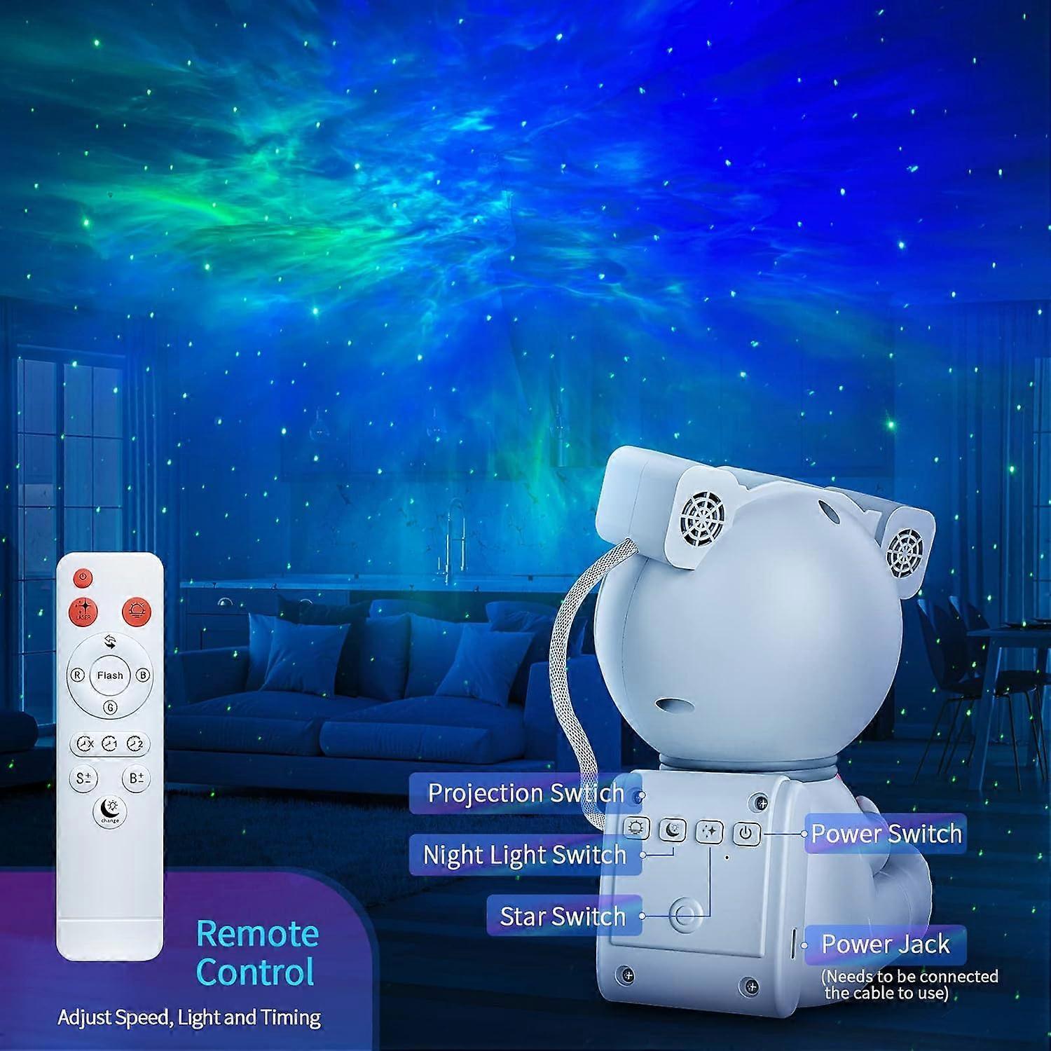 Astronaut Star Projector - Starry Sky Projector with Timer and Remote