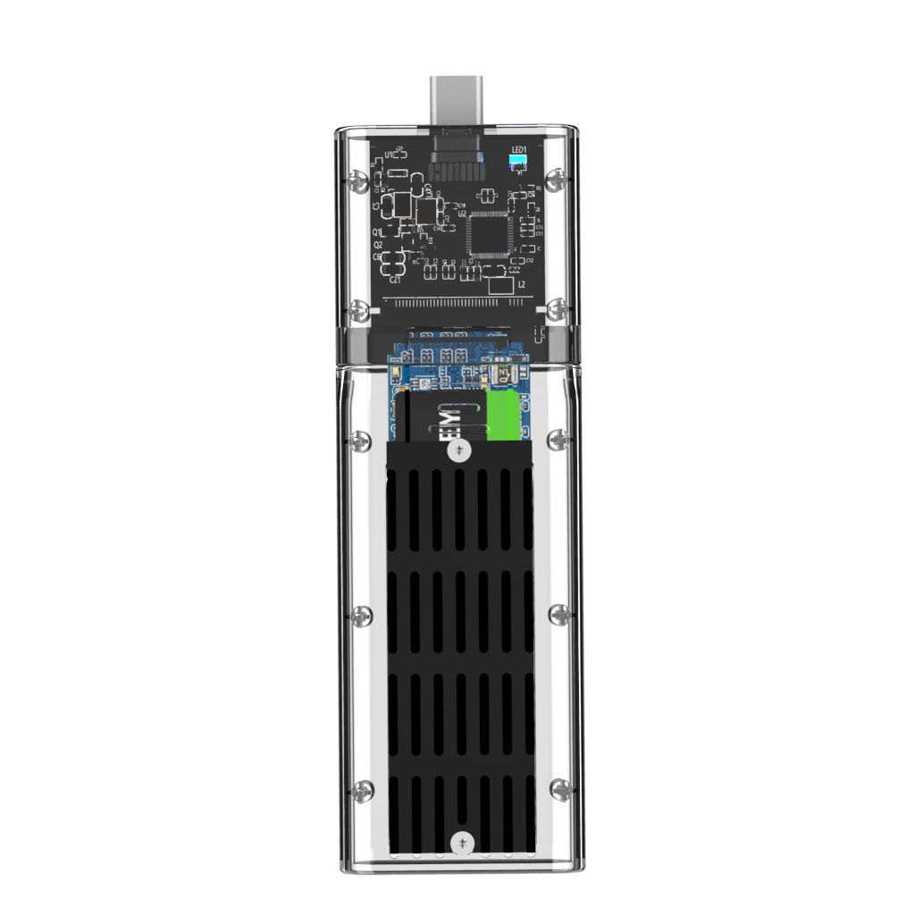 SSD Disk Box M2 To USB 3.0 SSD Adapter M2 SSD CASE SATA Chassis For