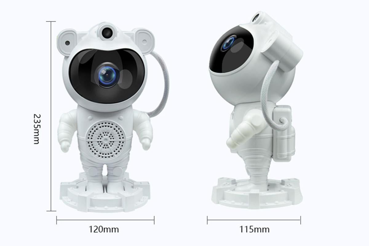 Astronaut Galaxy Projector Star Projector Bluetooth Speaker White Noise
