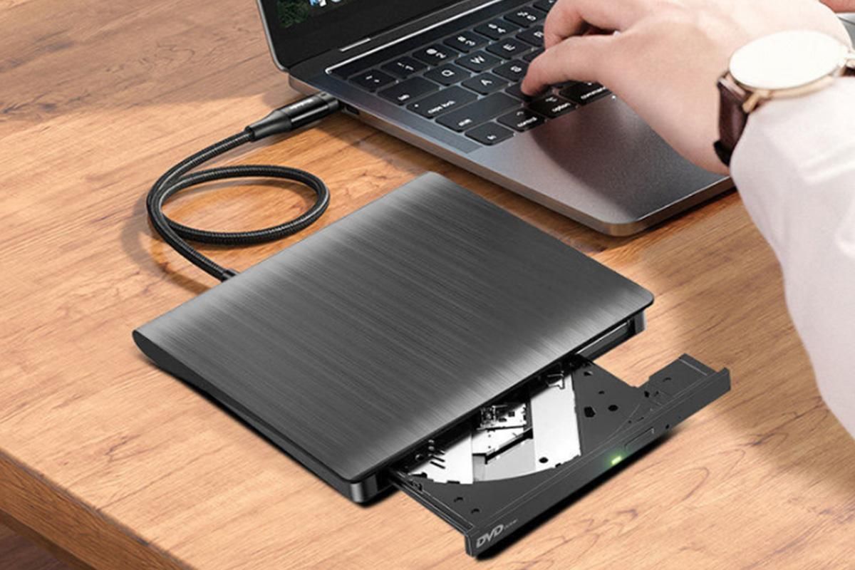 USB 3.0 Portable CD DVD Player Burner Reader Writer External CD/DVD Drive for Laptop PC