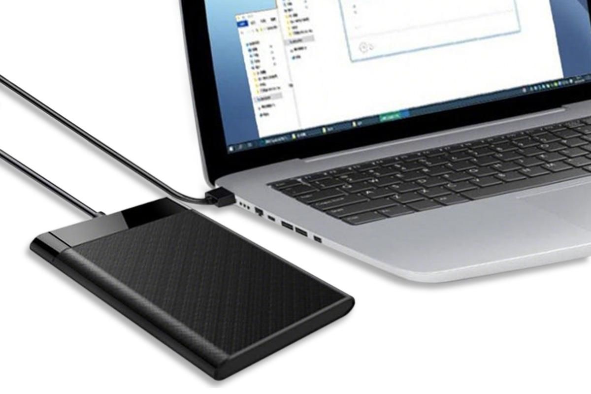 USB 3.1 Portable External Hard Drive Enclosure for SATA SSD HDD