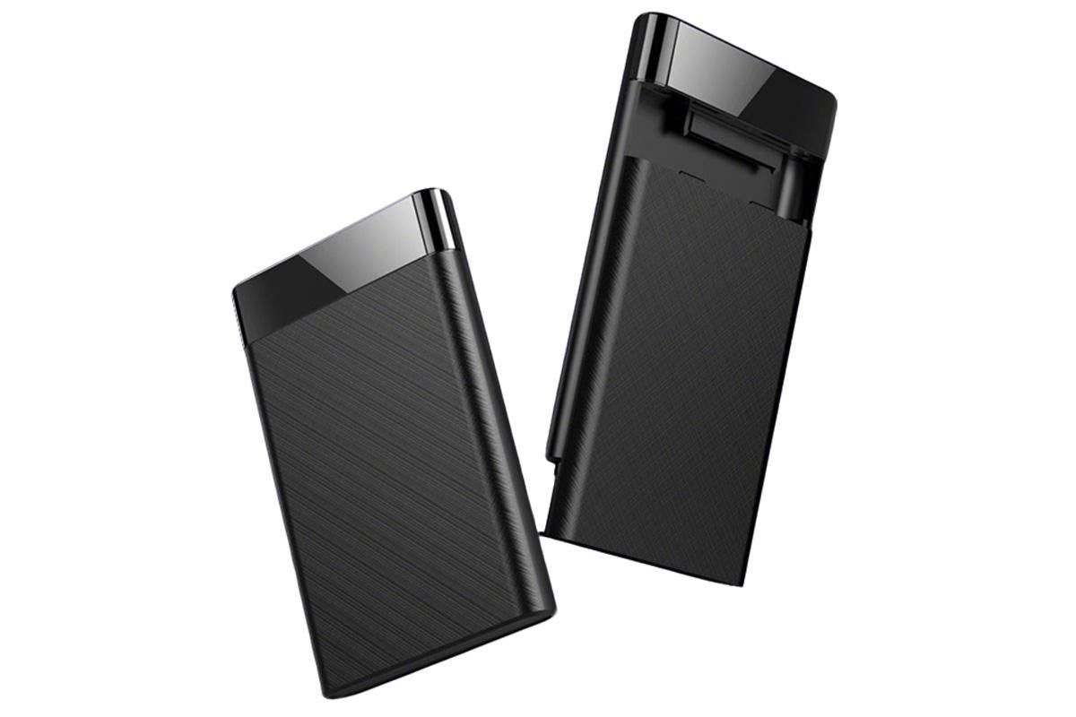 USB 3.1 Portable External Hard Drive Enclosure for SATA SSD HDD