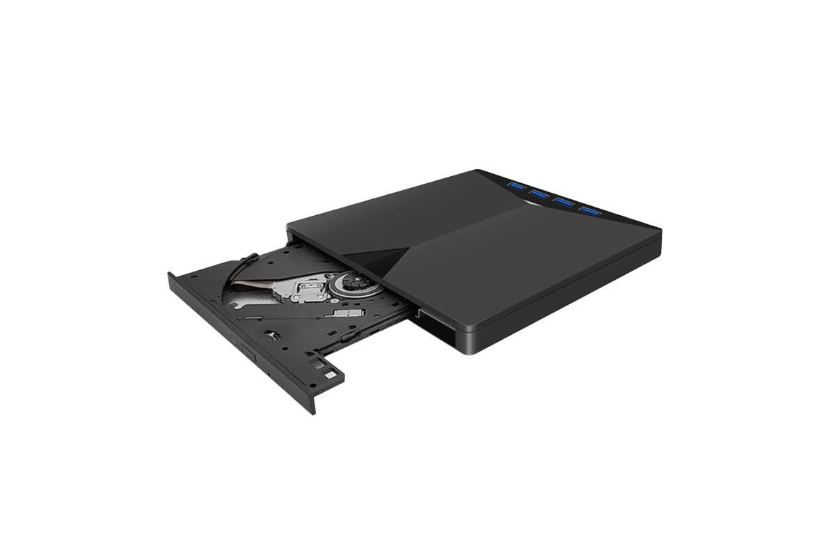 External CD/DVD Drive for Laptop USB 3.0 DVD Player Ultra-Slim Portable Burner Writer