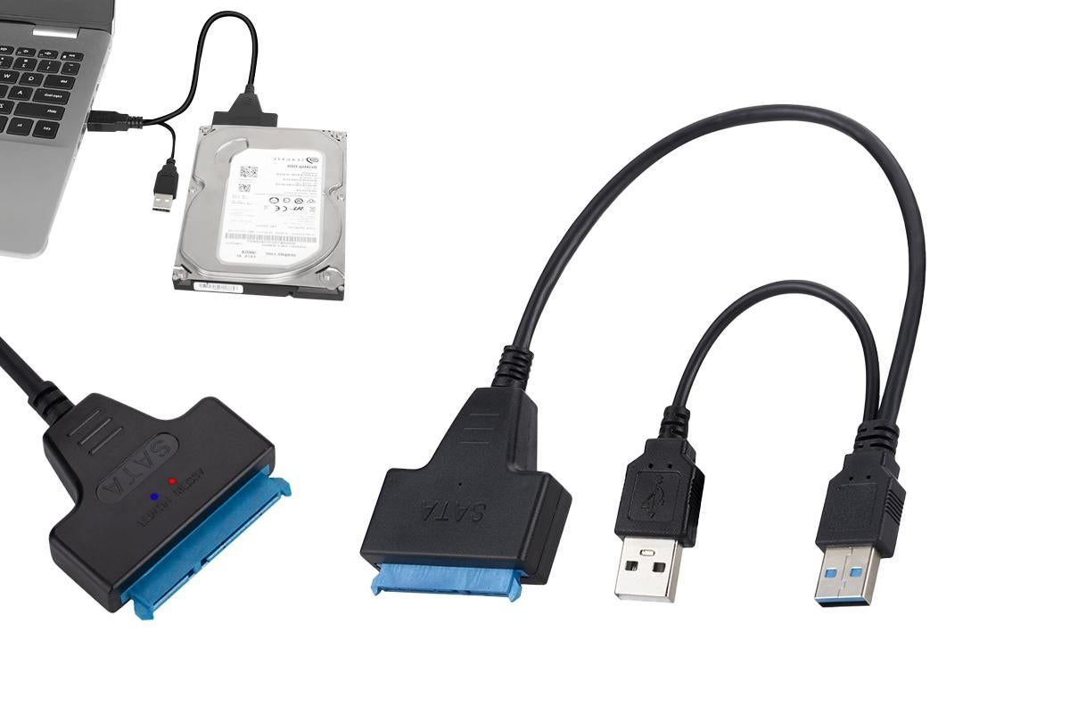 USB 3.0 to SATA Adapter Hard Drive Converter Cable SATA to USB 3.0 Adapter Cable External Hard Drive Converter Support UASP