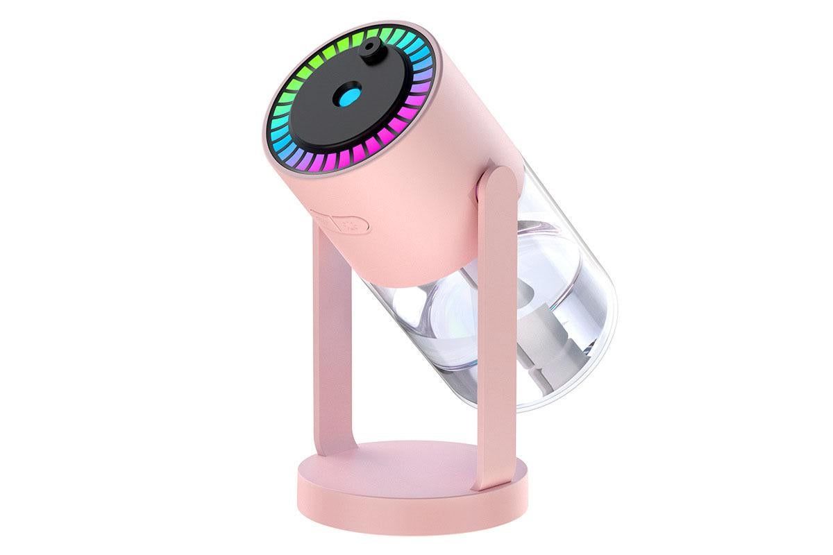 Humidifiers Star Projector with Timer Colorful Lighting Design for Adults Bedroom Decoration - Pink