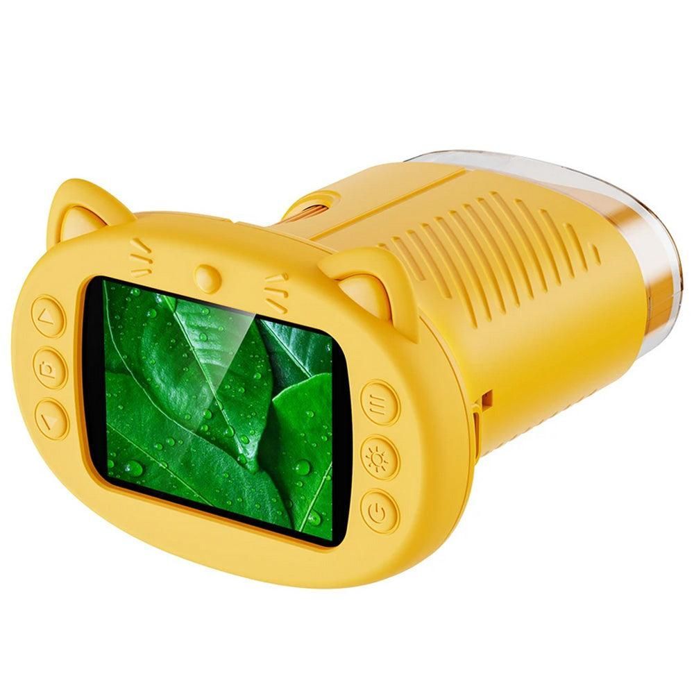 1000X Handheld Microscope - 1080P Mini Pocket Digital Microscope Yellow