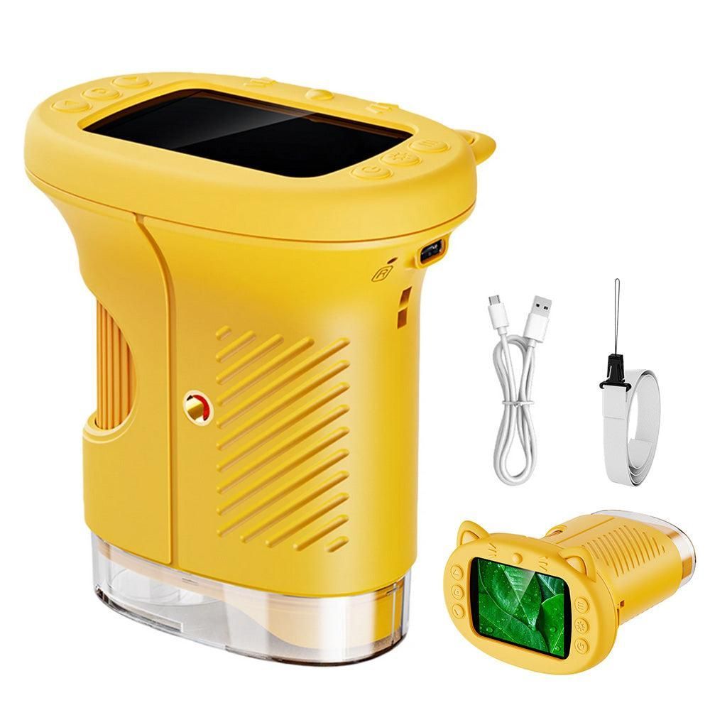 1000X Handheld Microscope - 1080P Mini Pocket Digital Microscope White