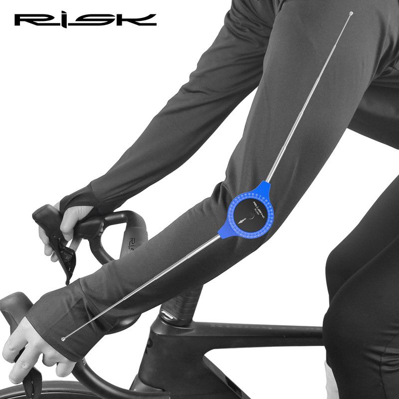 Road Bicycle Knee Joint Angle Measurement Tool - Cycling Posture Goniometer