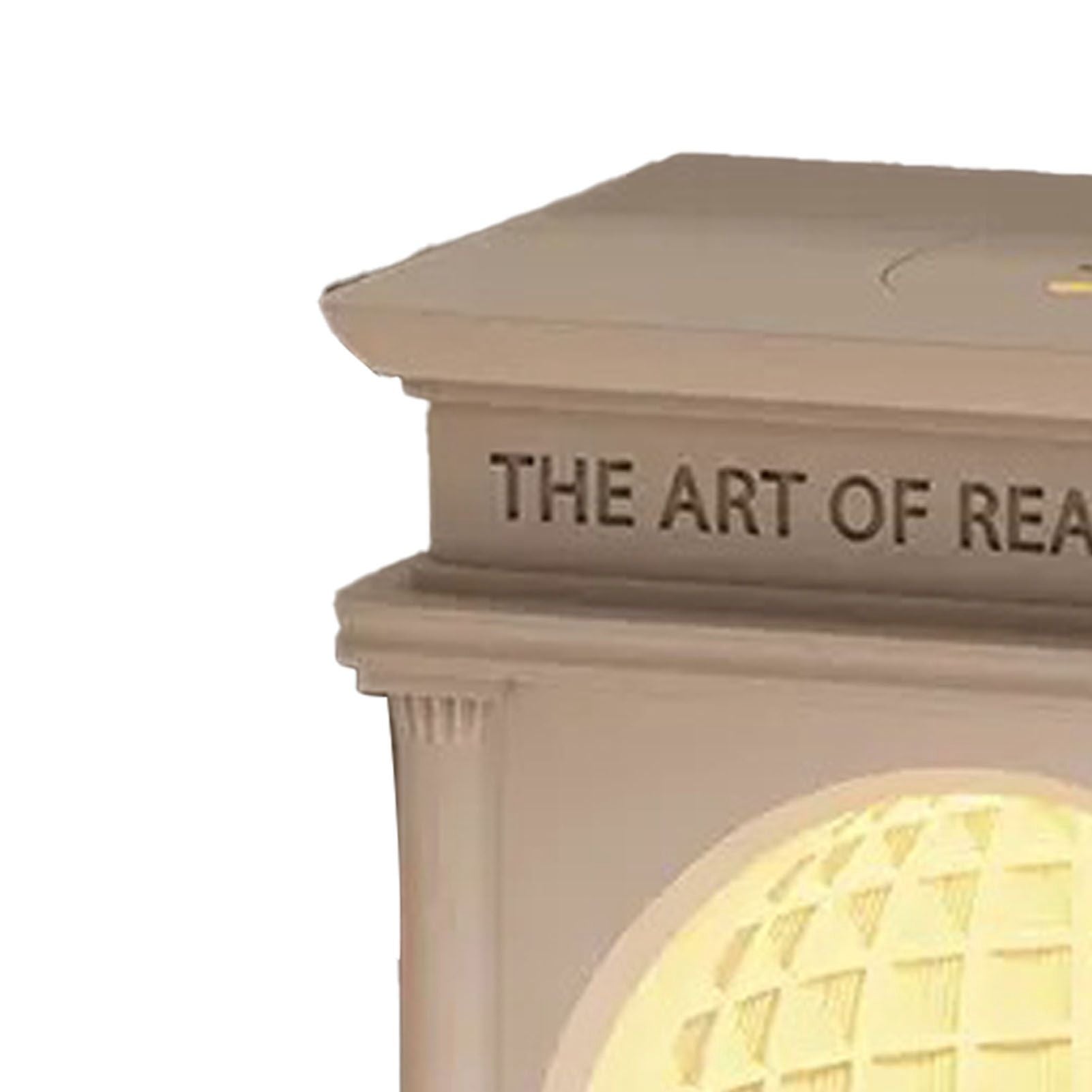 Candle Warmer Lamp Dimmable Decorative Palace Building Design Aroma Candle Melting Light for Bedroom CN Plug Candle Melting Lamp