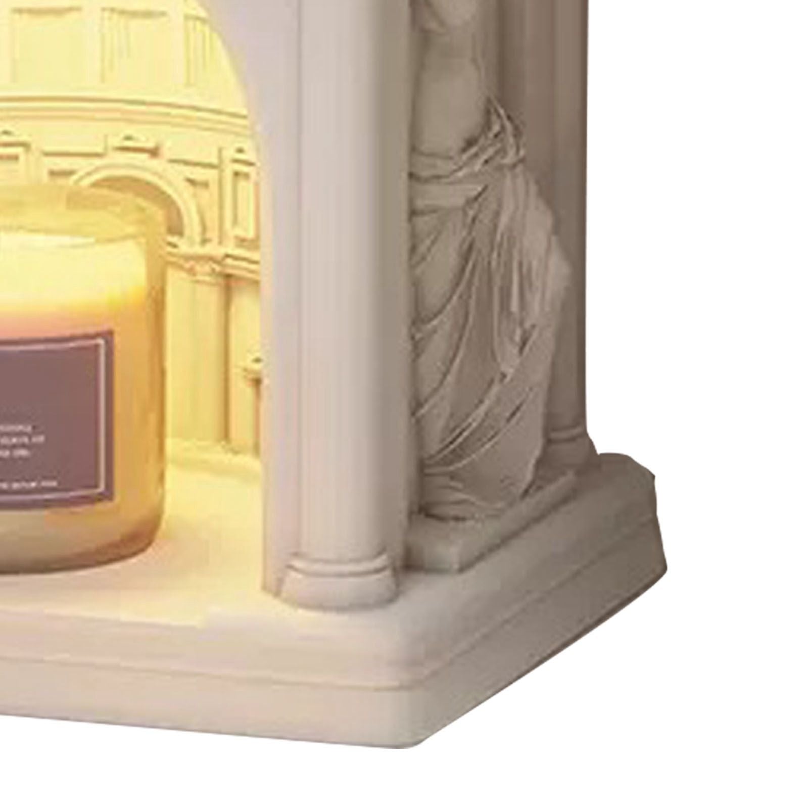 Candle Warmer Lamp Dimmable Decorative Palace Building Design Aroma Candle Melting Light for Bedroom CN Plug Candle Melting Lamp