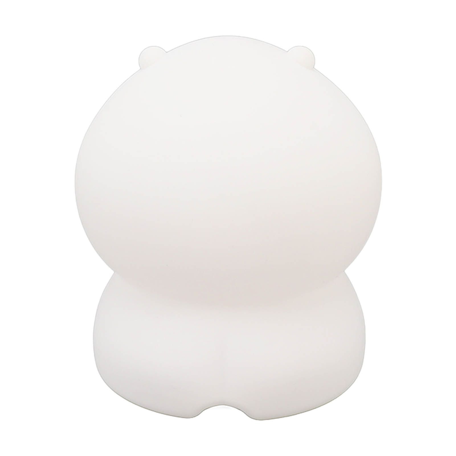 USB Fat Peach Night Tap Lamp with Timing Function Intelligent Colorful Silicone Tap Lamp for Teen Girls Bedroom