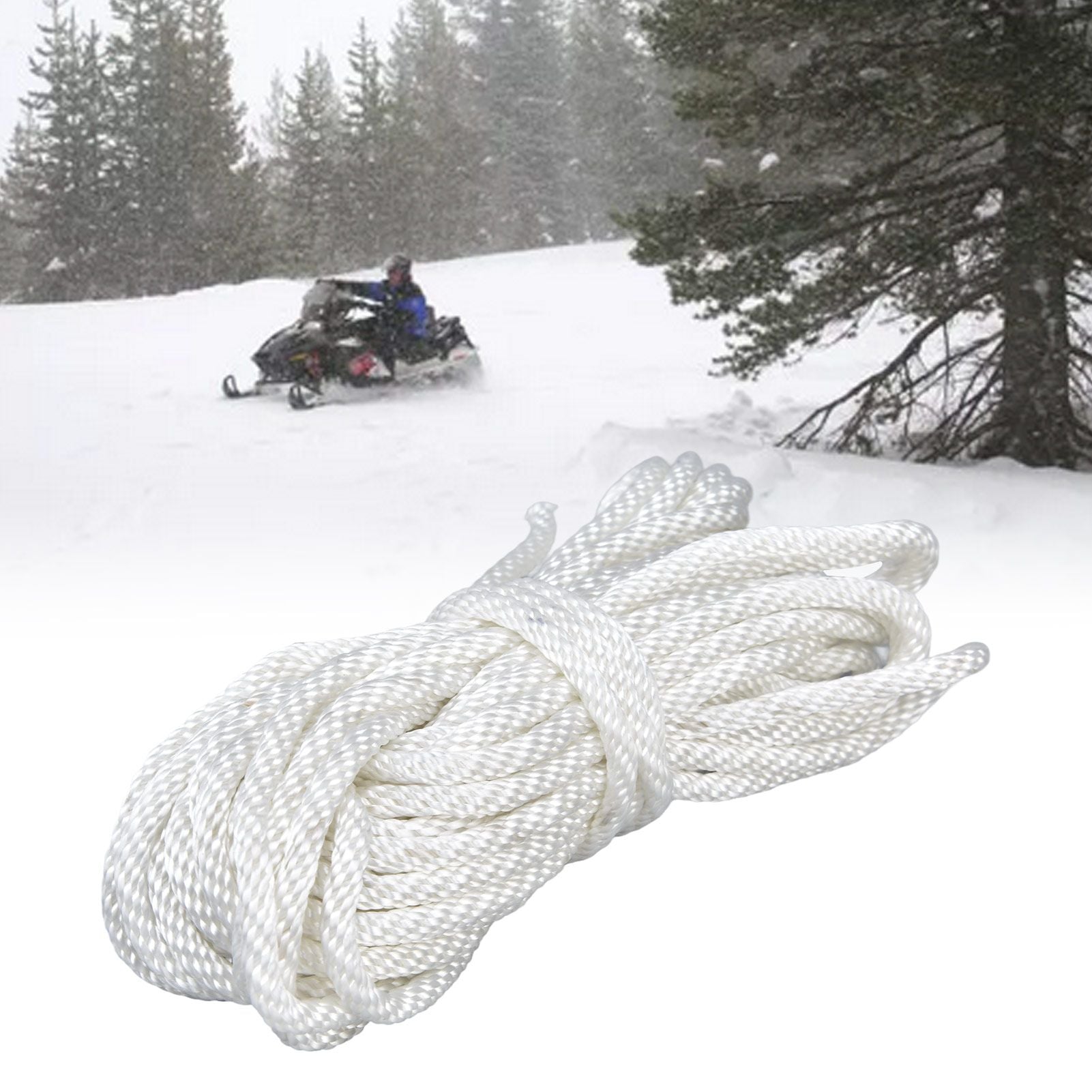 Pull Recoil Starter Rope 10m/32.8ft Long Nylon for Chain Saw Lawn Mowers Trimmers Engine Parts3.0mm