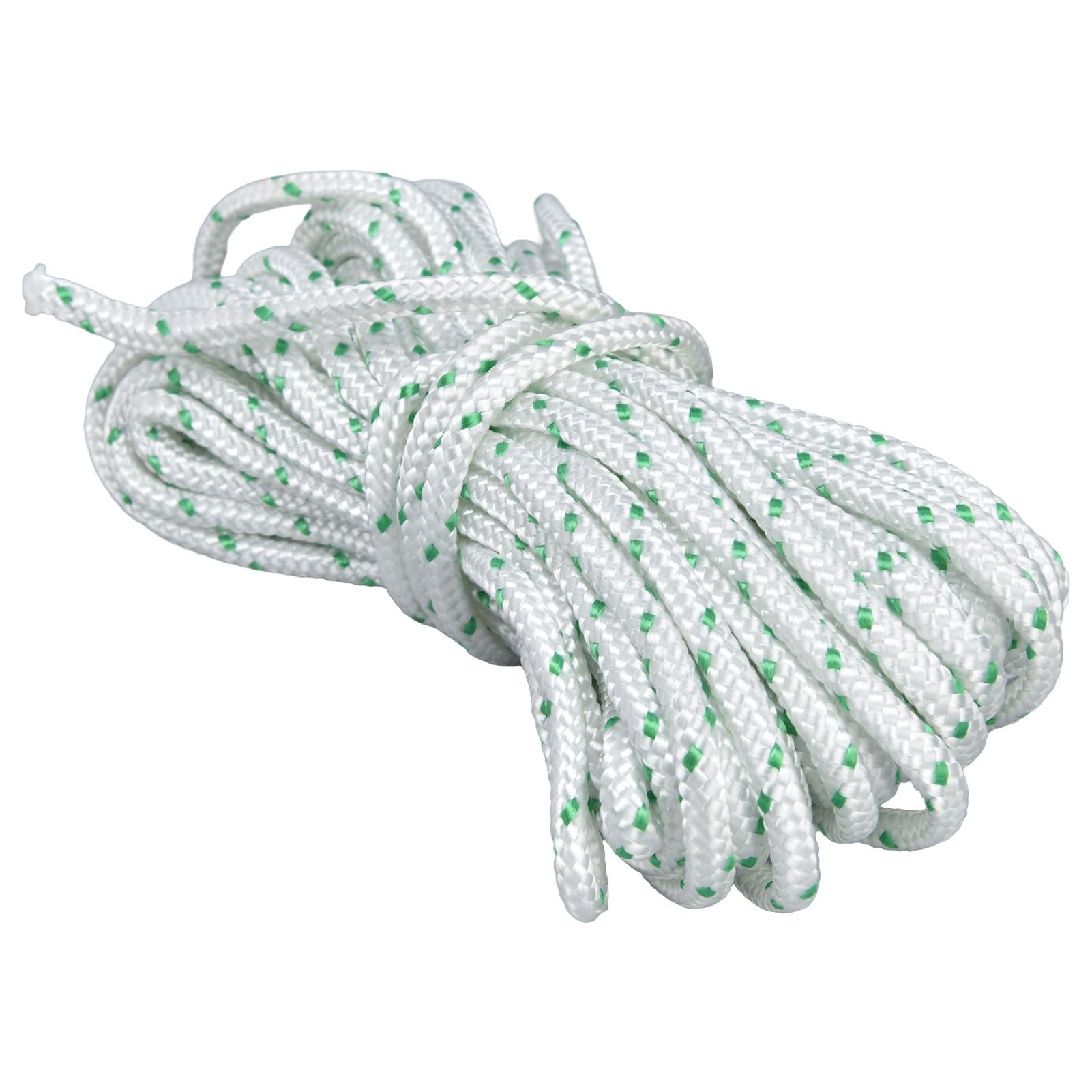 4.5mmx10m Recoil Starter Rope Nylon Garden Chainsaw Starter Pull Cord for Husqvarna Lawn Mower