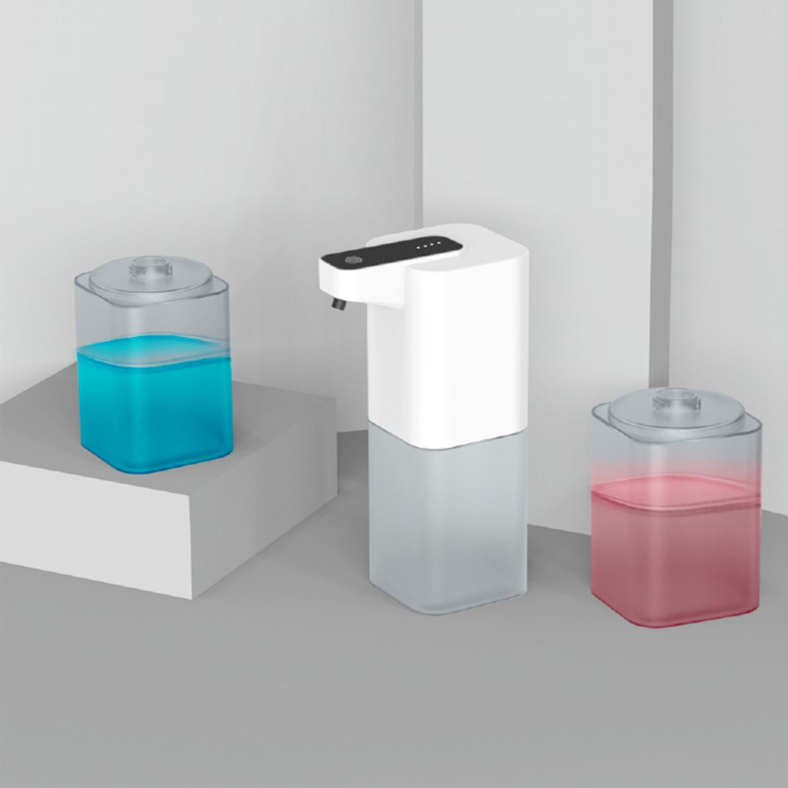 Infrared Automatic Sensor Soap Dispenser Touchless PX4 Waterproof Space Saving Automatic Dish Soap Dispenser for WashroomsAlcohol Spray
