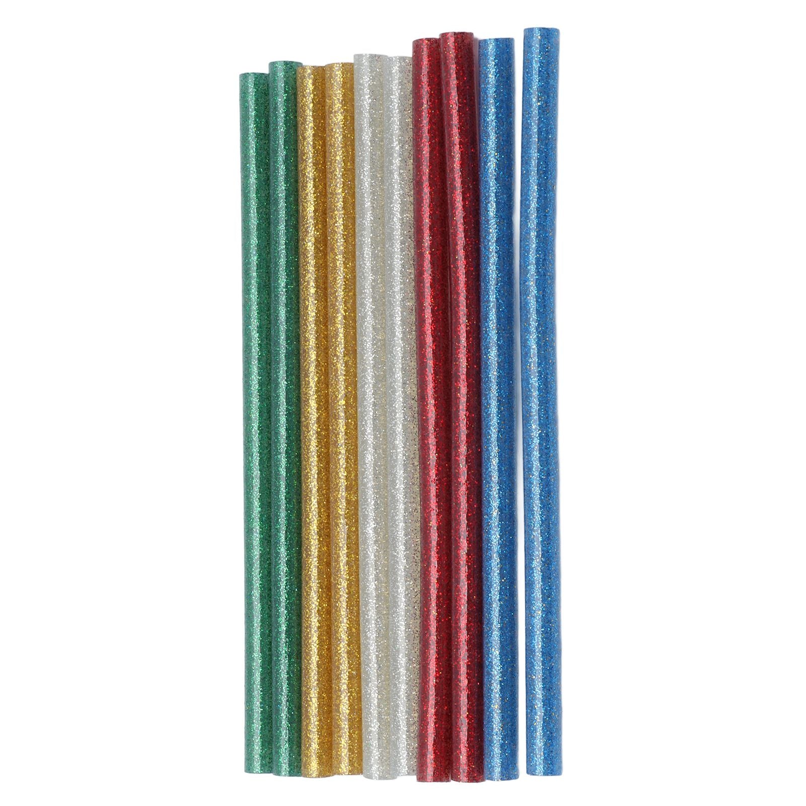 50pcs Full Colour Hot Glue Stick Easy Operation Fast Adhesion Clear Hot Glue Stick 7x140mm