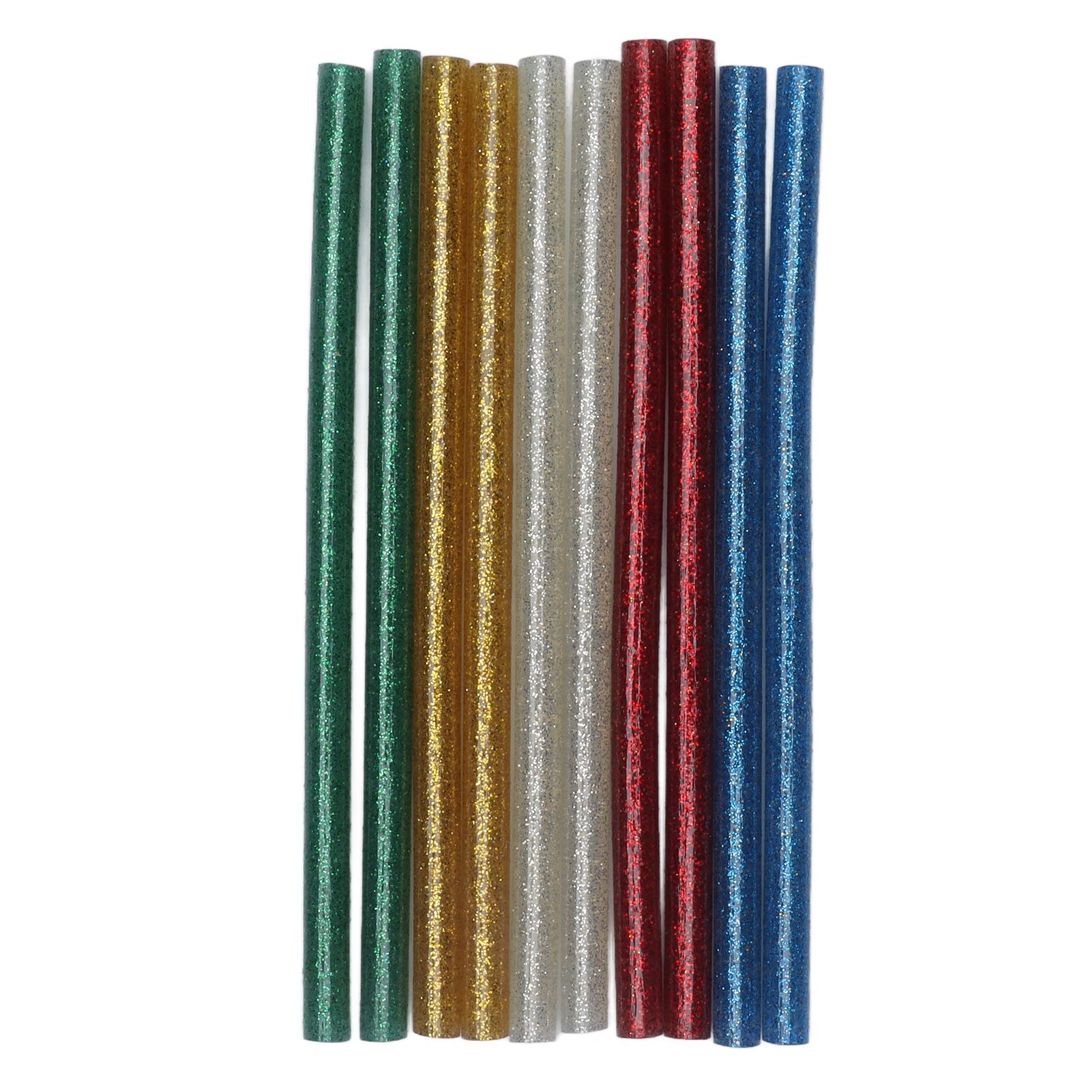 50pcs Full Colour Hot Glue Stick Easy Operation Fast Adhesion Clear Hot Glue Stick 7x140mm