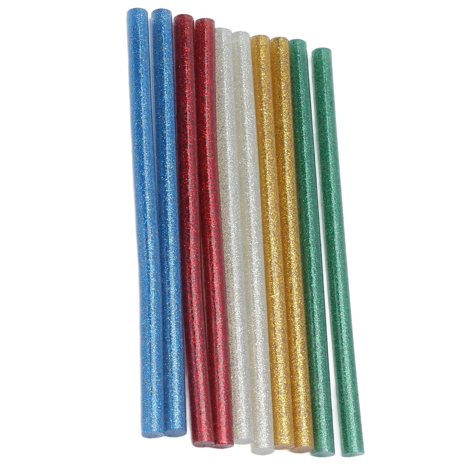 50pcs Full Colour Hot Glue Stick Easy Operation Fast Adhesion Clear Hot Glue Stick 7x140mm