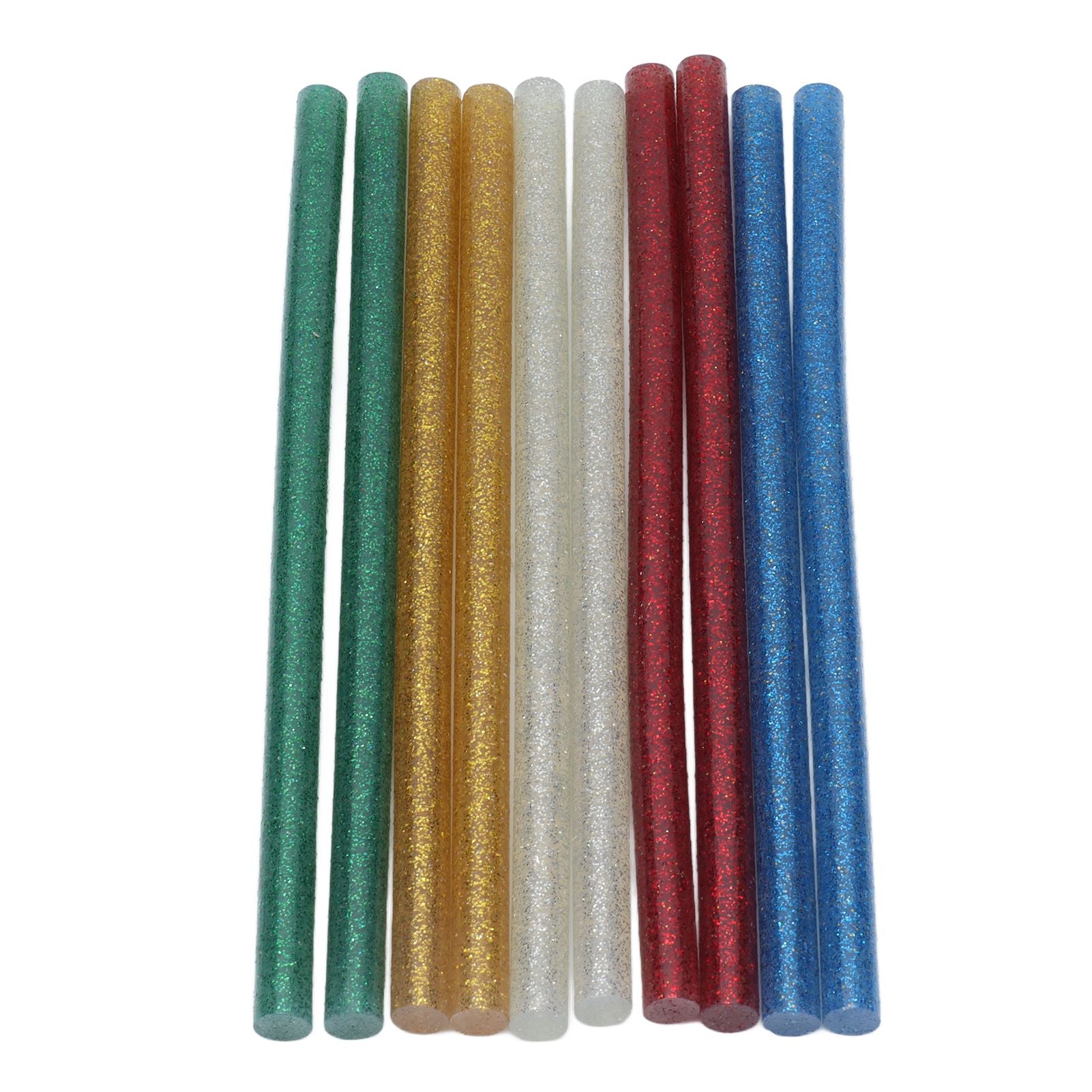 50pcs Full Colour Hot Glue Stick Easy Operation Fast Adhesion Clear Hot Glue Stick 7x140mm