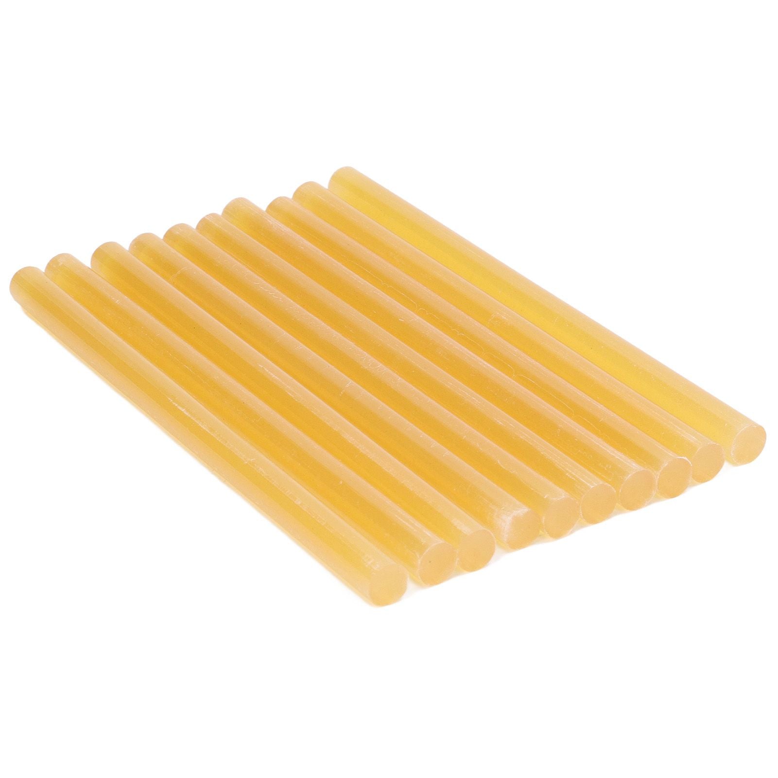 10Pcs Hot Melt Glue Stick 11x200mm Strong Adhesion High Strength Glue Adhesive Sticks for Glue Guns Above 60WYellow