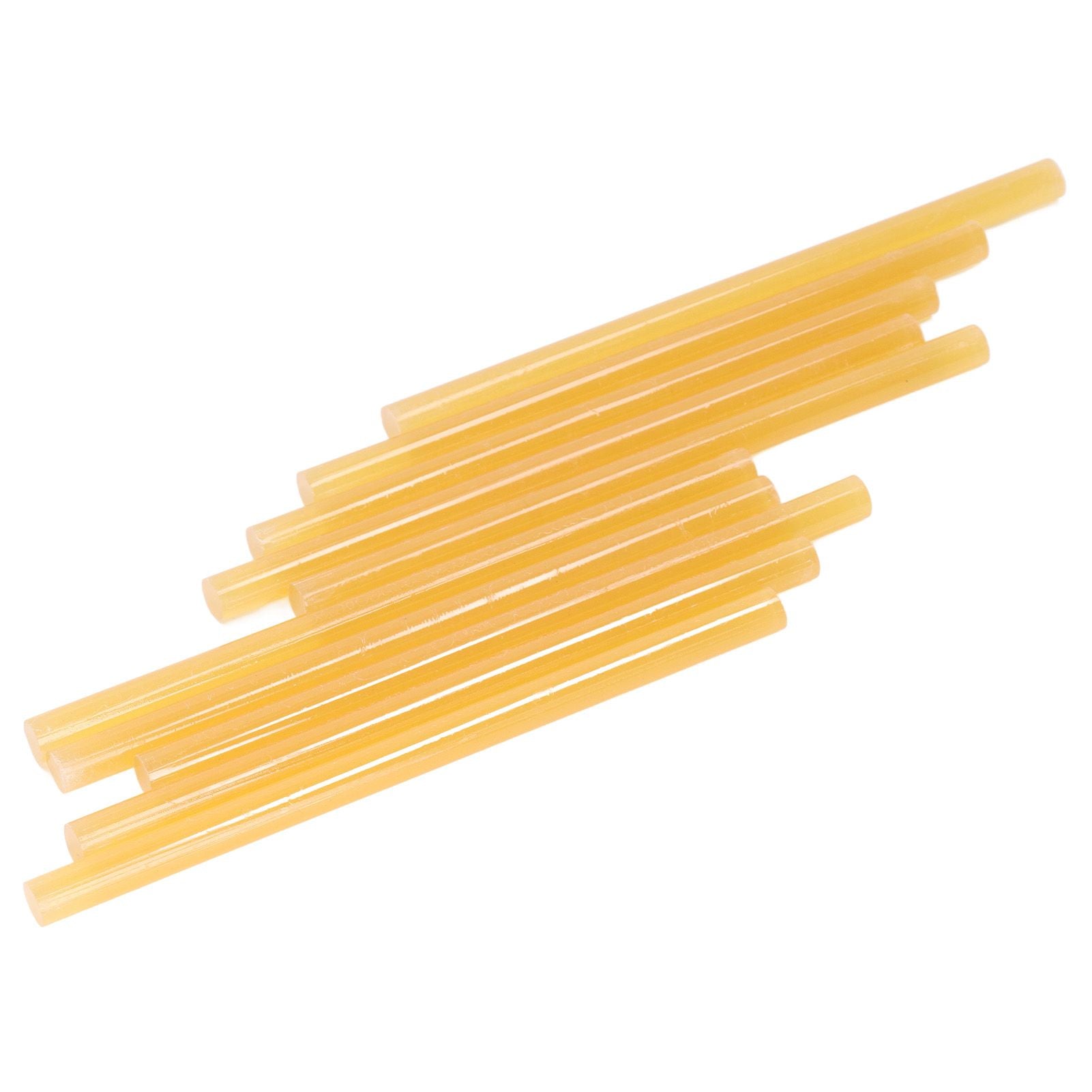 10Pcs Hot Melt Glue Stick 11x200mm Strong Adhesion High Strength Glue Adhesive Sticks for Glue Guns Above 60WYellow