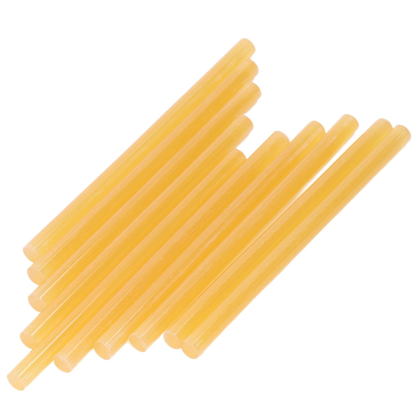 10Pcs Hot Melt Glue Stick 11x200mm Strong Adhesion High Strength Glue Adhesive Sticks for Glue Guns Above 60WYellow