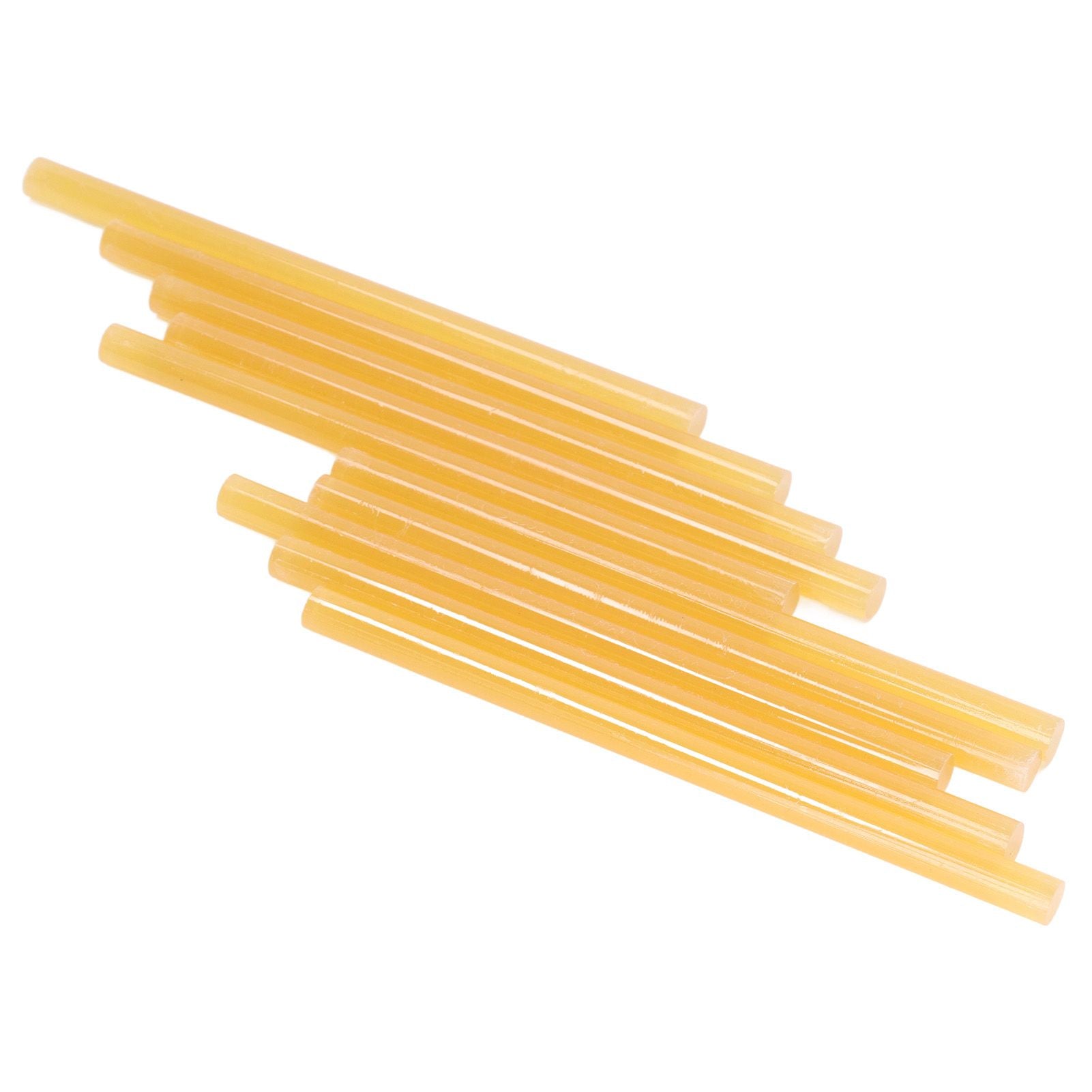 10Pcs Hot Melt Glue Stick 11x200mm Strong Adhesion High Strength Glue Adhesive Sticks for Glue Guns Above 60WYellow