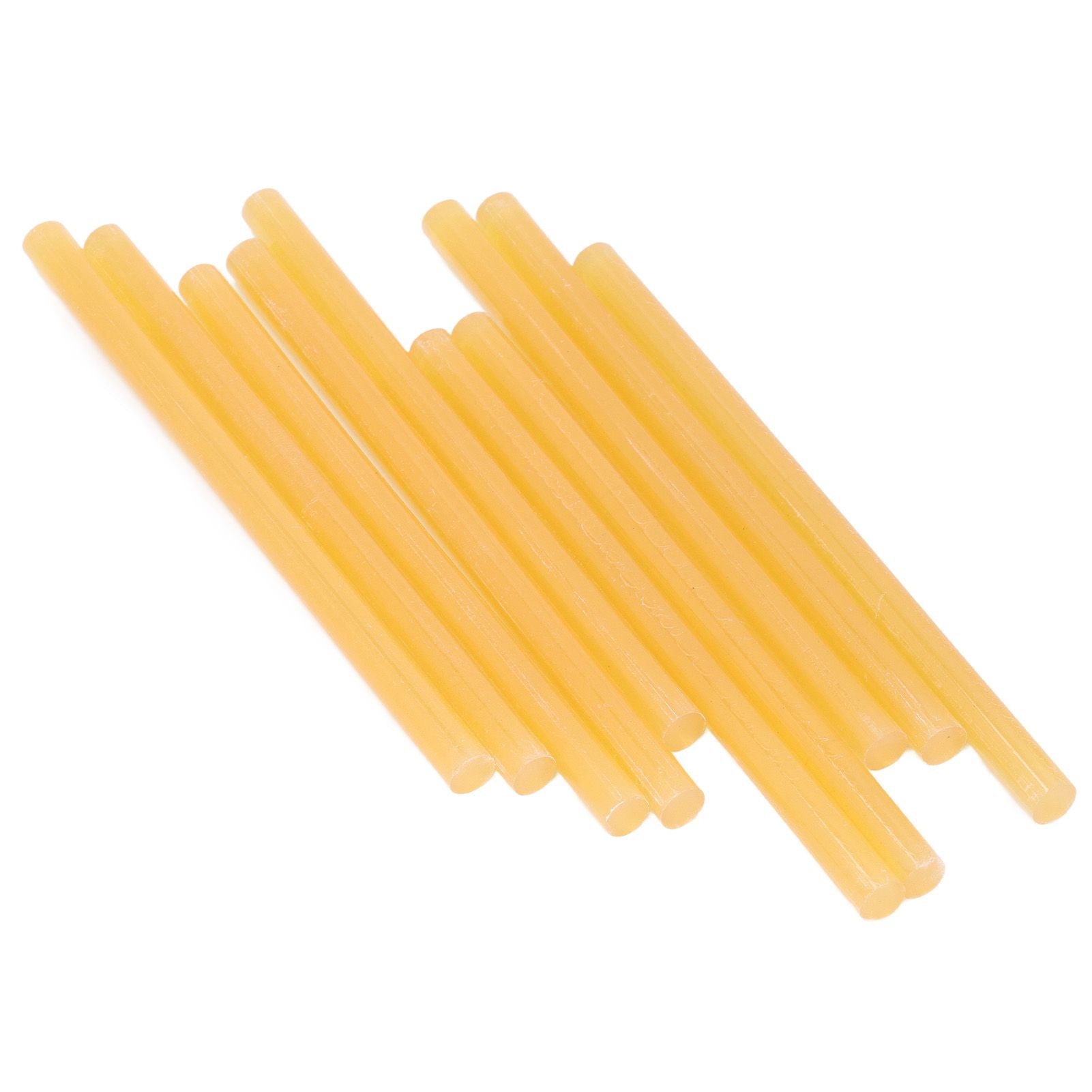 10Pcs Hot Melt Glue Stick 11x200mm Strong Adhesion High Strength Glue Adhesive Sticks for Glue Guns Above 60WYellow