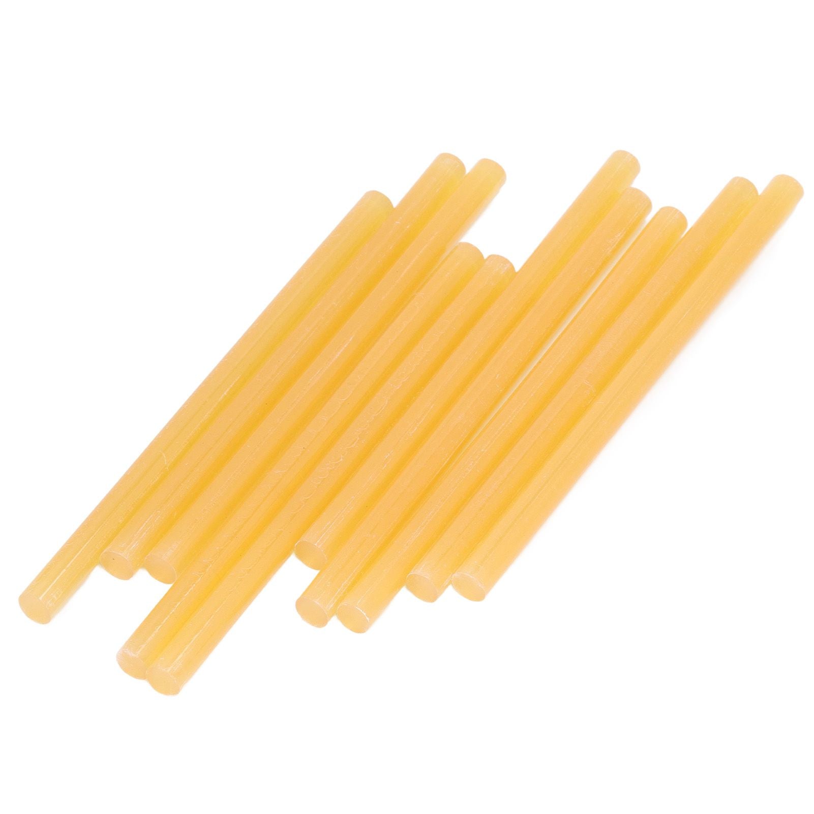 10Pcs Hot Melt Glue Stick 11x200mm Strong Adhesion High Strength Glue Adhesive Sticks for Glue Guns Above 60WYellow