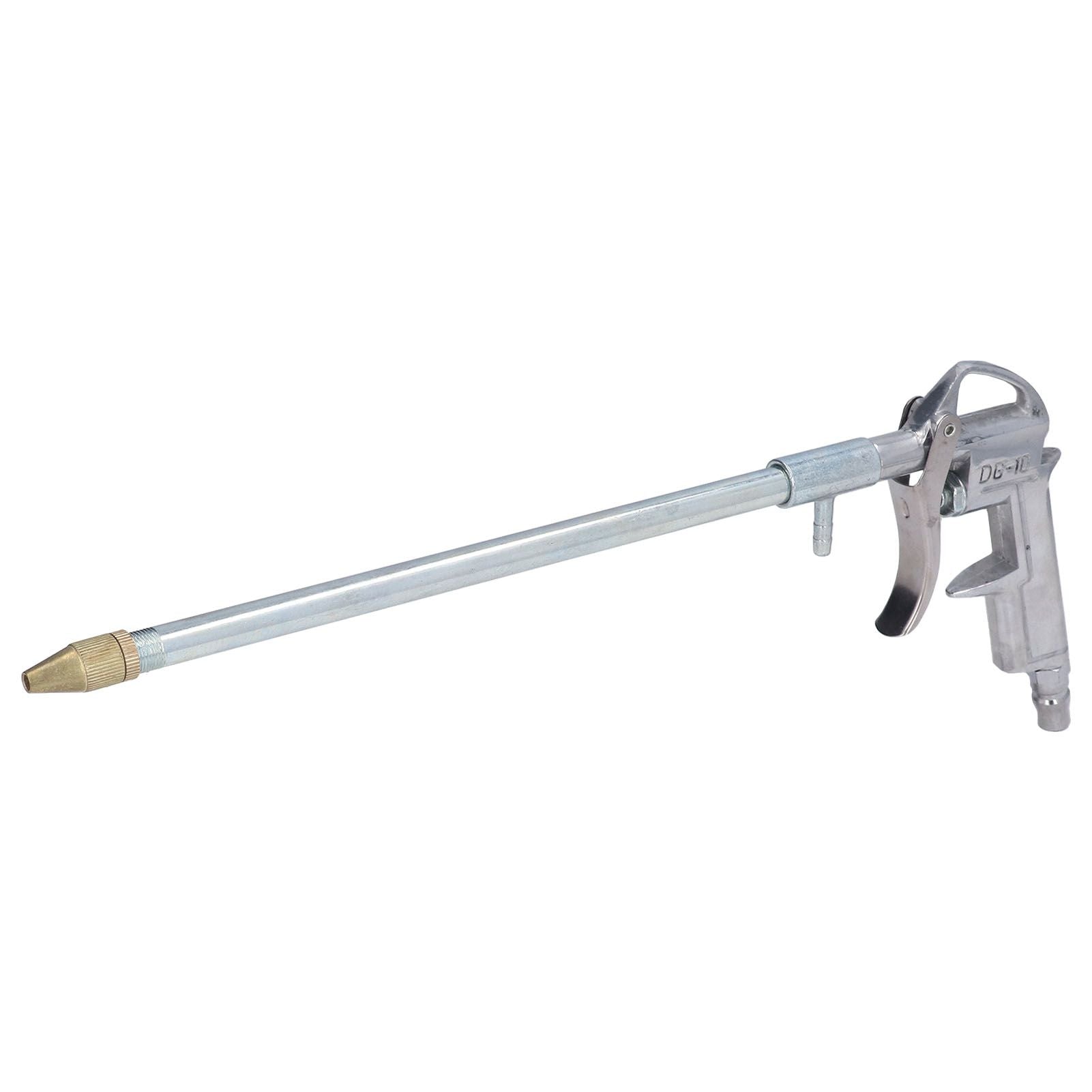 Air Blow Gun Dust Blow Gun Pneumatic Dust Blowing Gun Straight End Extendable Rod for Engine Car Wall
