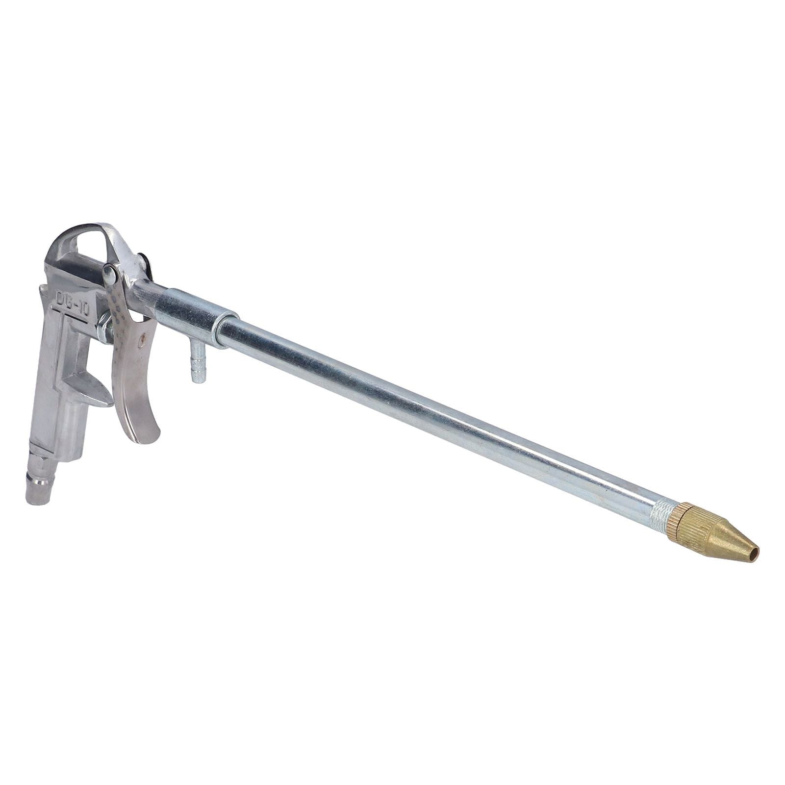 Air Blow Gun Dust Blow Gun Pneumatic Dust Blowing Gun Straight End Extendable Rod for Engine Car Wall