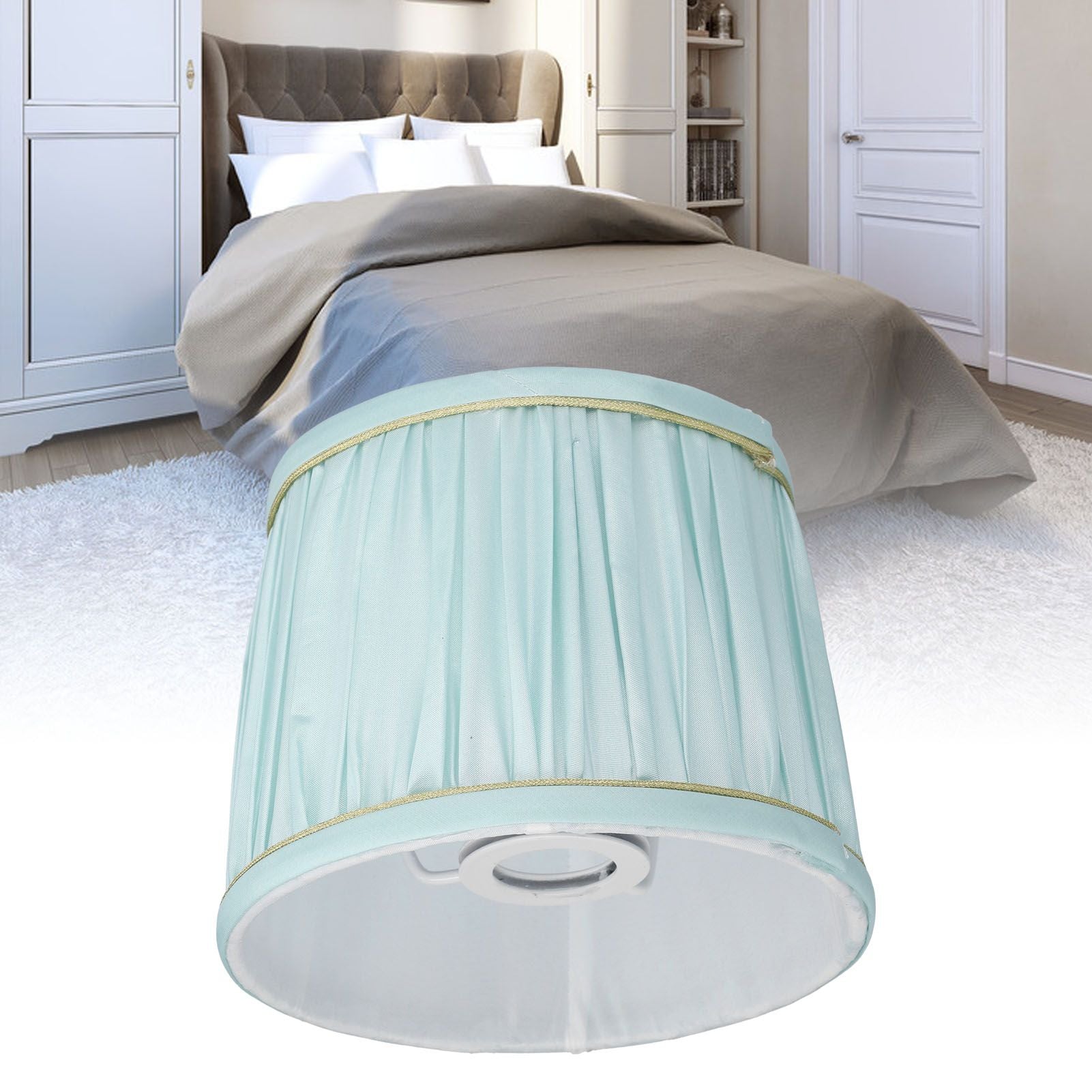 Chandelier Lampshade Fabric Light Cover Wall Lamp Shade for E14 Lamps Home Decoration