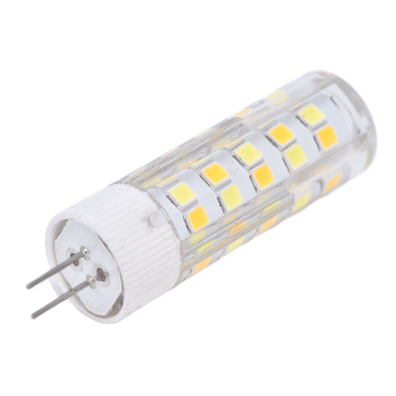 6PCS G4 Light Bulb 3 Light Color 220V Small Ceiling Lamp Bulb Wall Lamp Bulb for Home OfficeG4 7W 64LED