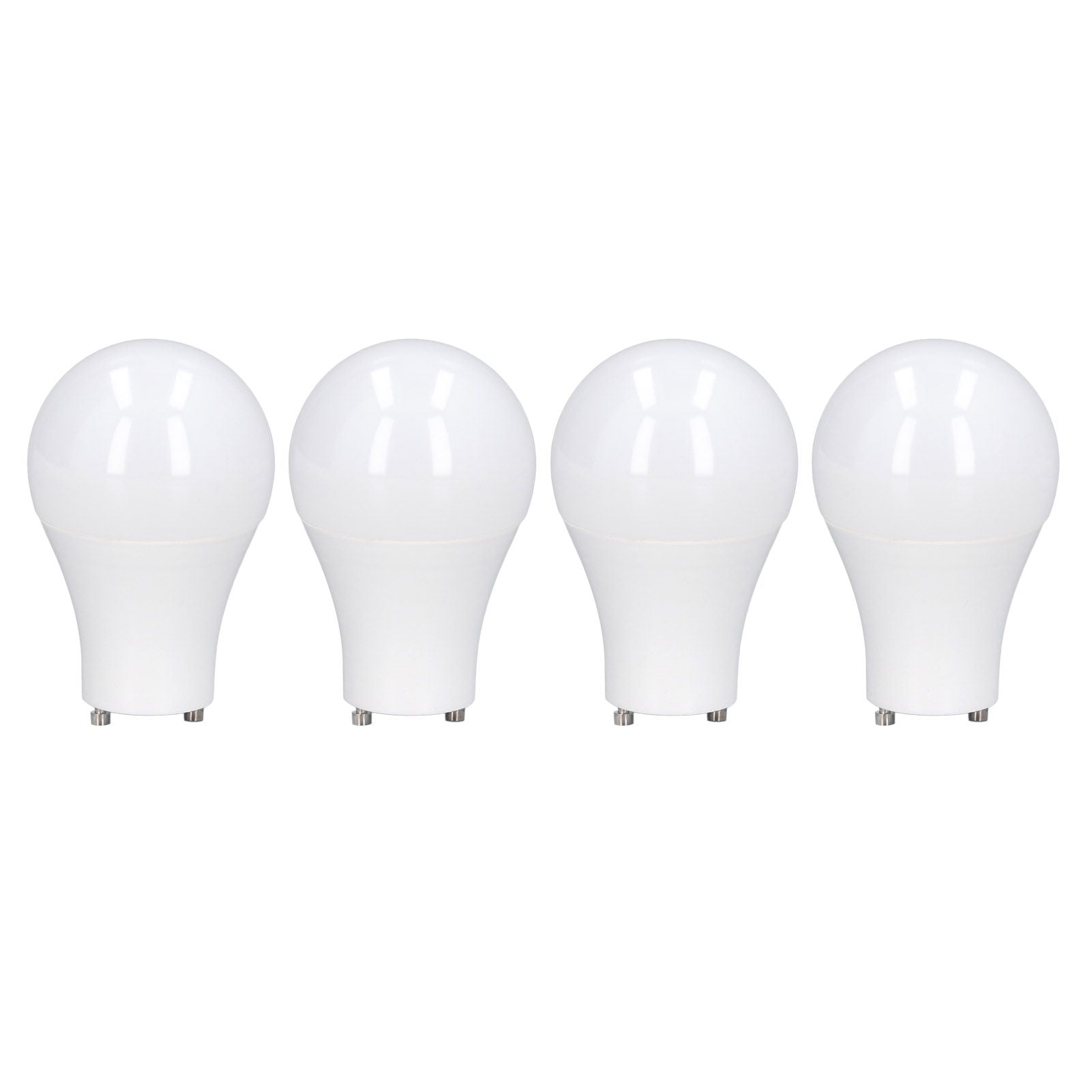 4PCS GU24 Light Bulb High Brightness Energy Saving LED A19 Light Bulb for Bedroom Office 120V5W Warm White 2700K