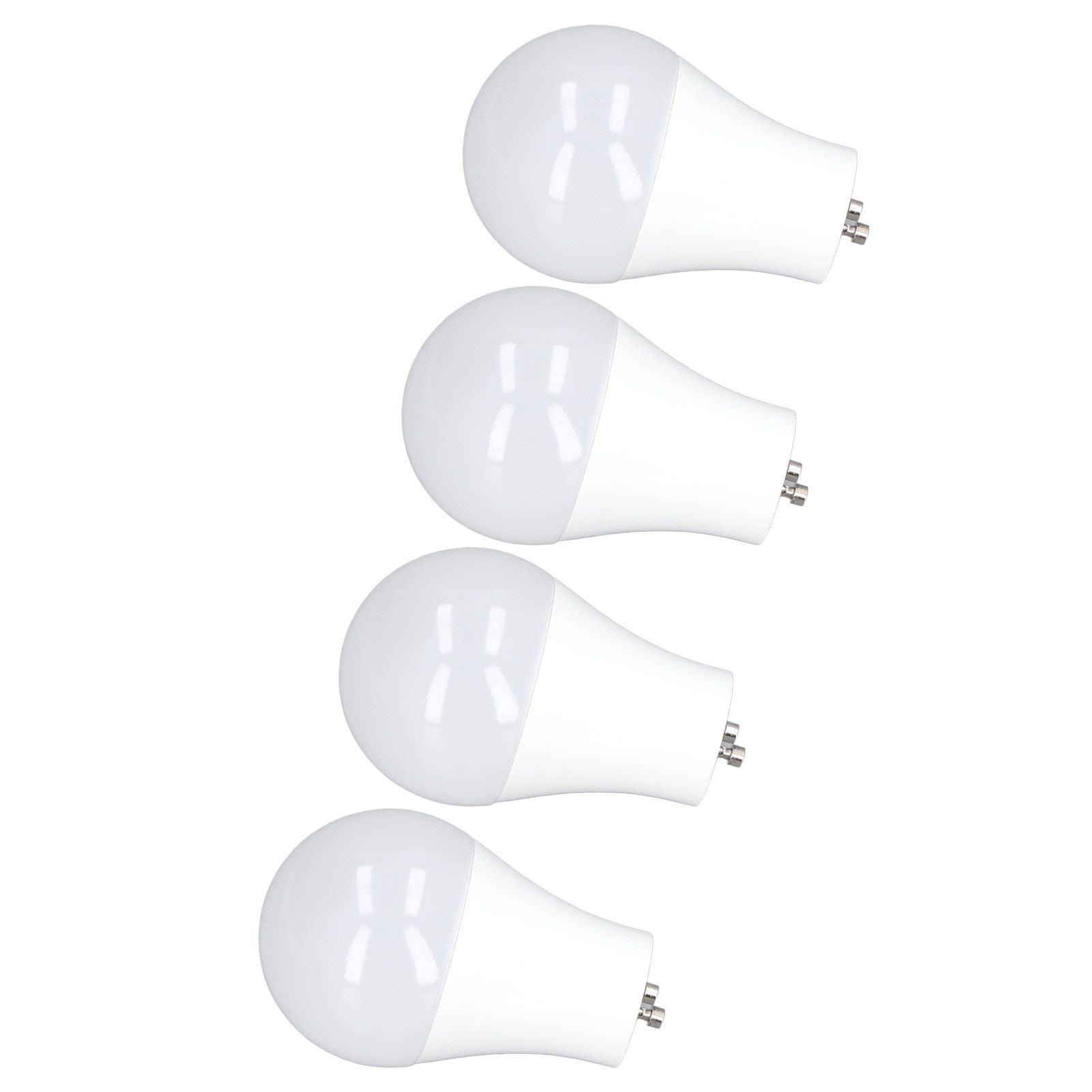 4PCS GU24 Light Bulb High Brightness Energy Saving LED A19 Light Bulb for Bedroom Office 120V5W Warm White 2700K