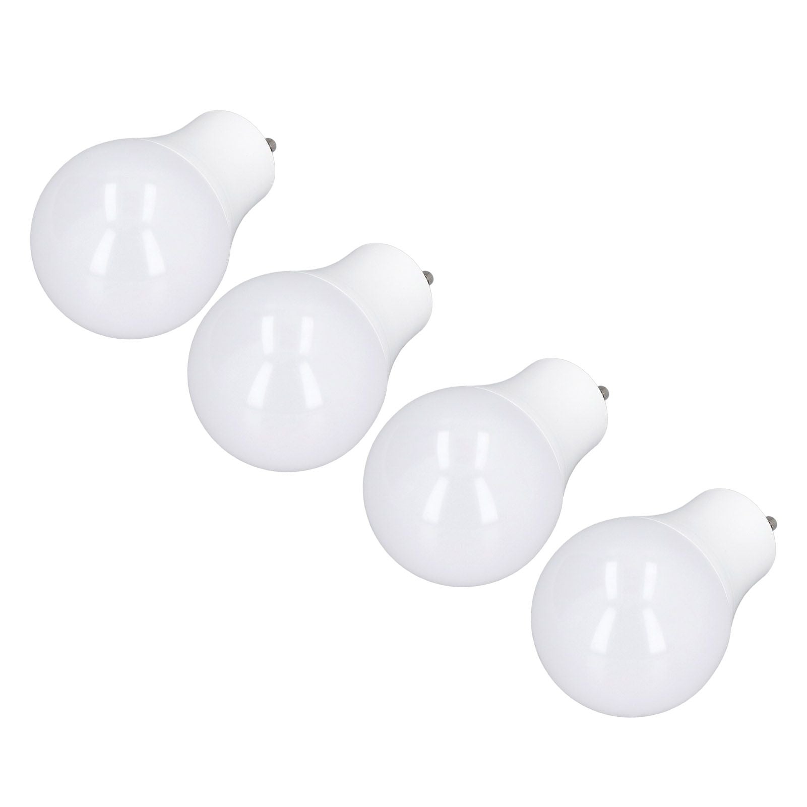 4PCS GU24 Light Bulb High Brightness Energy Saving LED A19 Light Bulb for Bedroom Office 120V5W Warm White 2700K