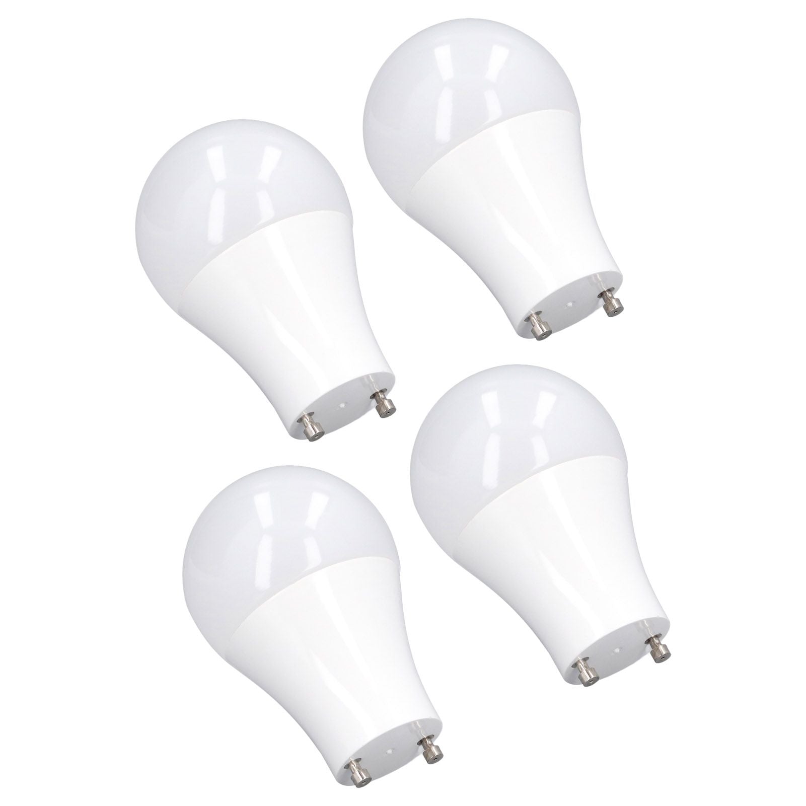 4PCS GU24 Light Bulb High Brightness Energy Saving LED A19 Light Bulb for Bedroom Office 120V5W Warm White 2700K