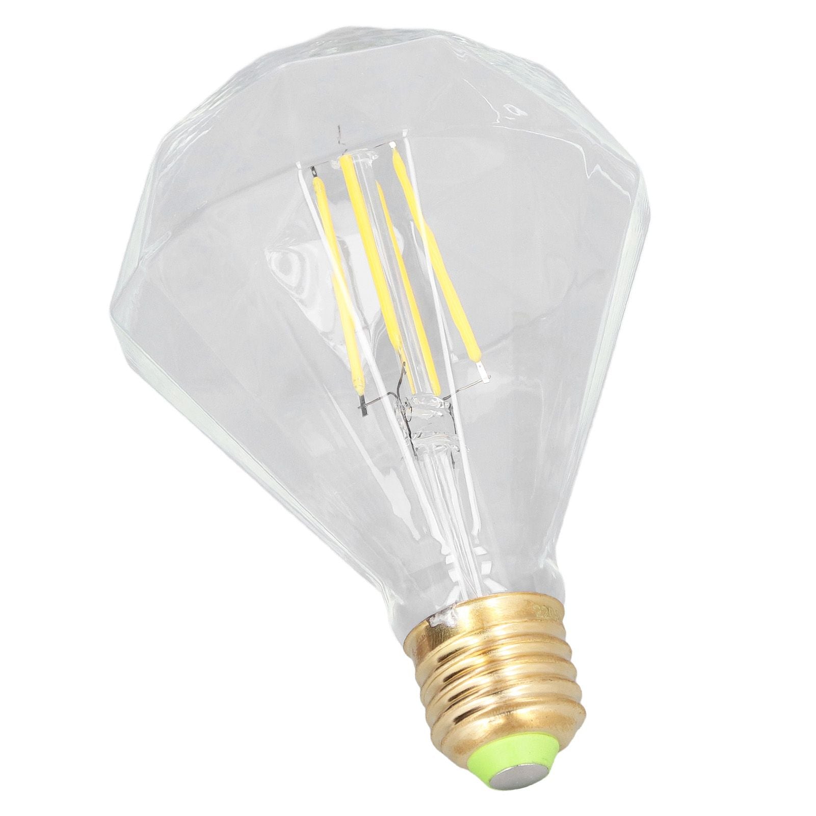 LED Filament Bulb 4000K 4W 220V Vintage Transparent Unique E27 E26 LED Filament Light Bulb for Home Restaurants Cafes