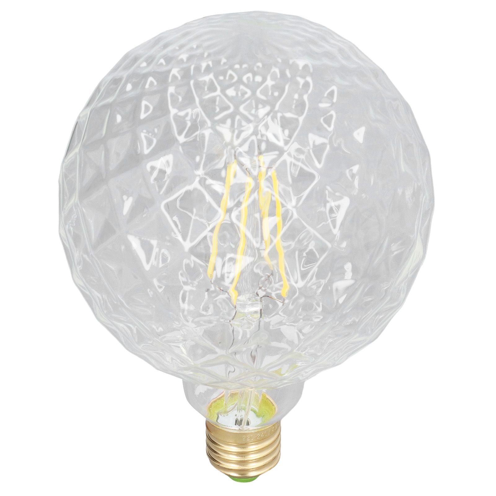 4W Round Light Bulbs Ananas Shape LED Lights Neutral Light 4000K E27 E26 Lampholder Dimmable Antique Light for Shop 220V