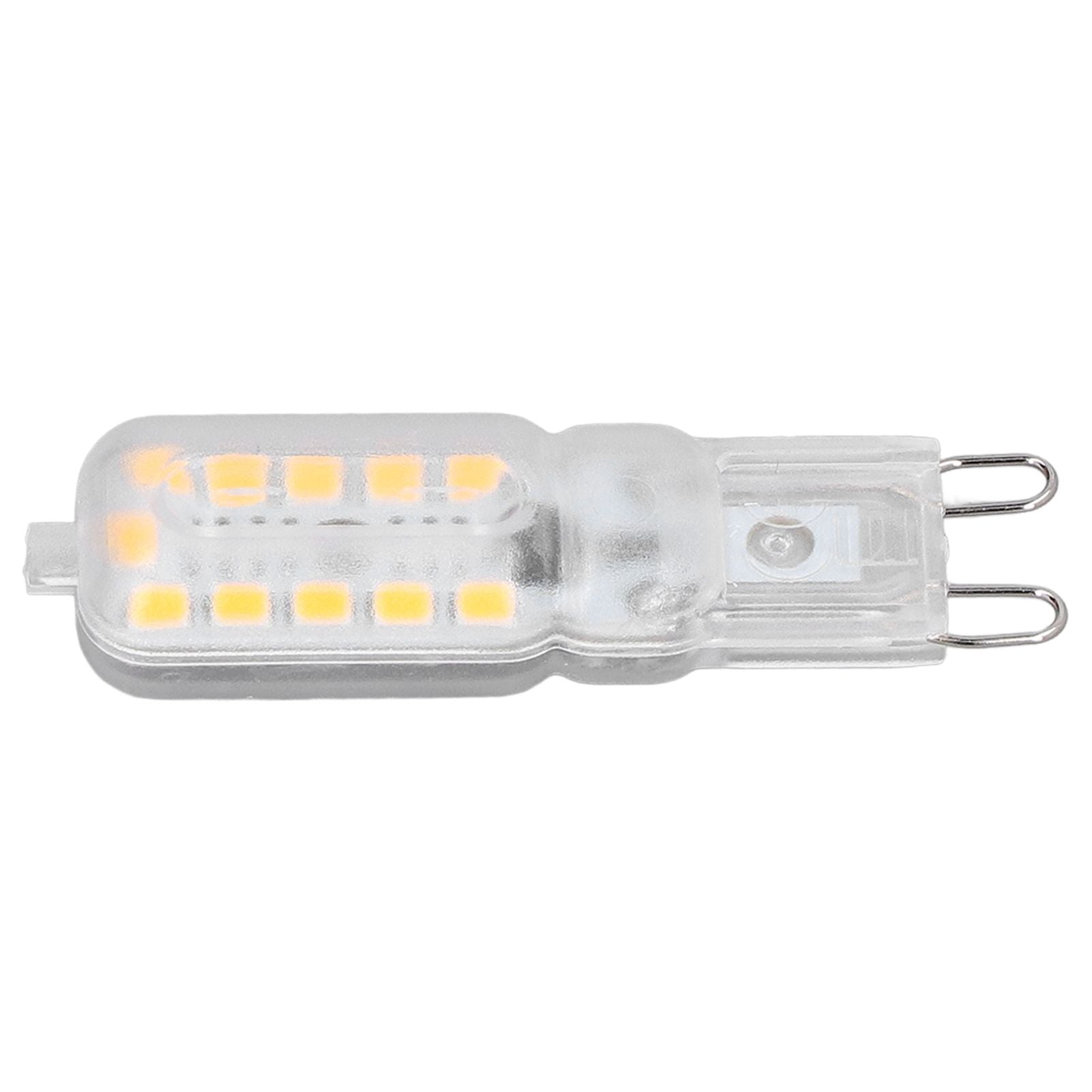 6pcs G9 LED Bulb 5W Transparent Cover 22LED Dimmable G9 Light Bulb for Ceiling Light Wall Light Table Light Natural White 220-240V
