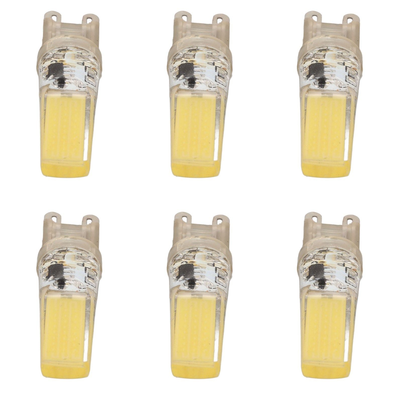 6pcs G9 LED Light Bulb COB Dimmable Professional G9 LED Bulb Replacement for Wall Lamps Table Lamps 220V White Light
