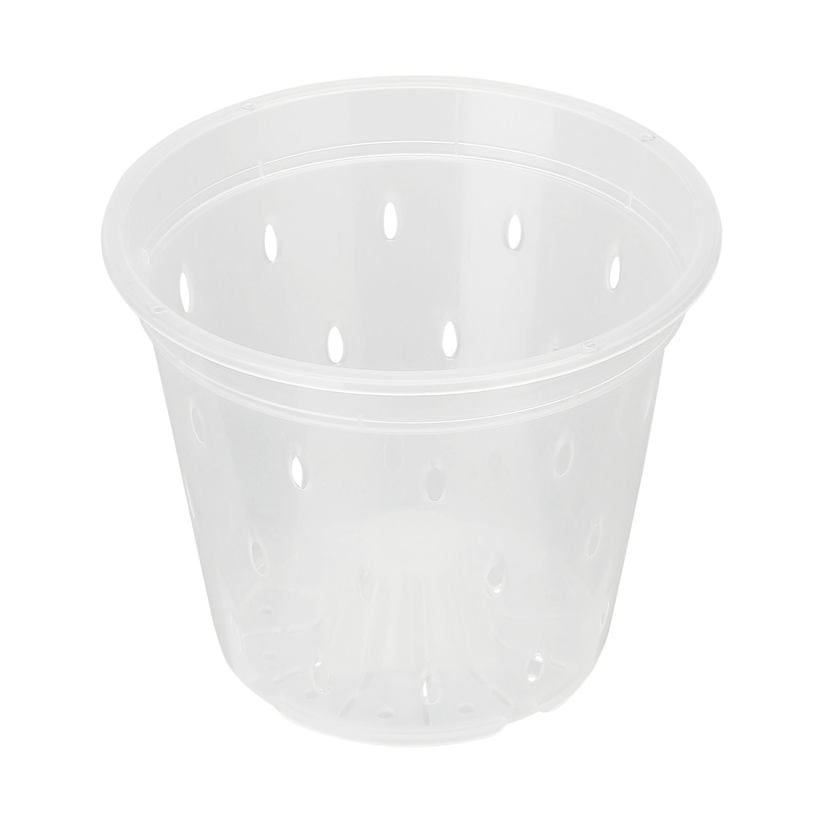 Orchid Flower Pot Breathable Clear Orchid Planting Pot with Holes for Indoor Outdoor